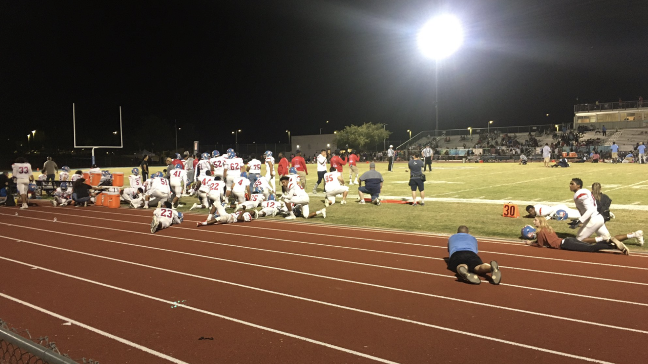 Shots fired outside Betty Fairfax high school football game