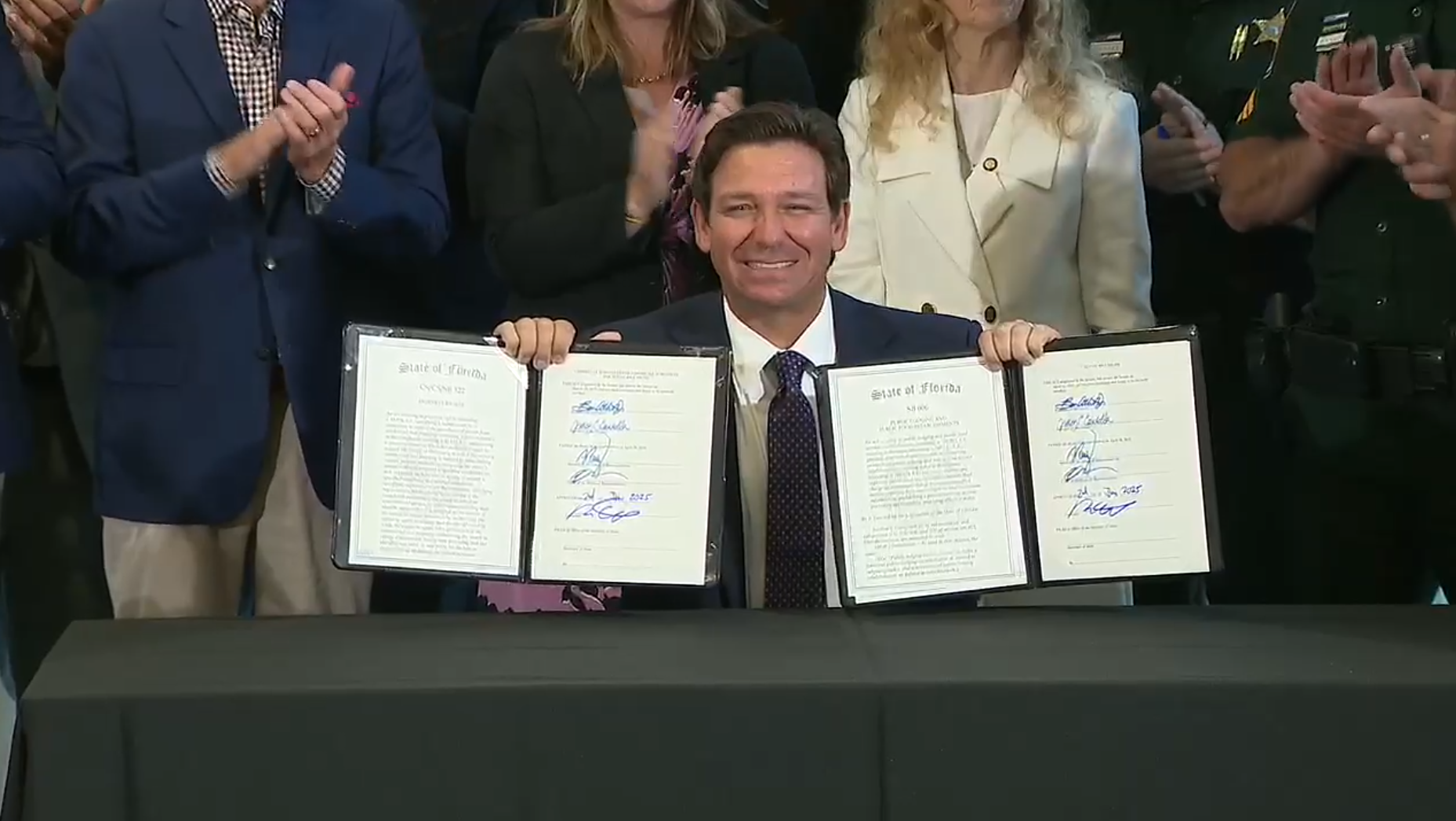Governor DeSantis signed two bills that aim to strengthen property owners' rights from 'squatters'