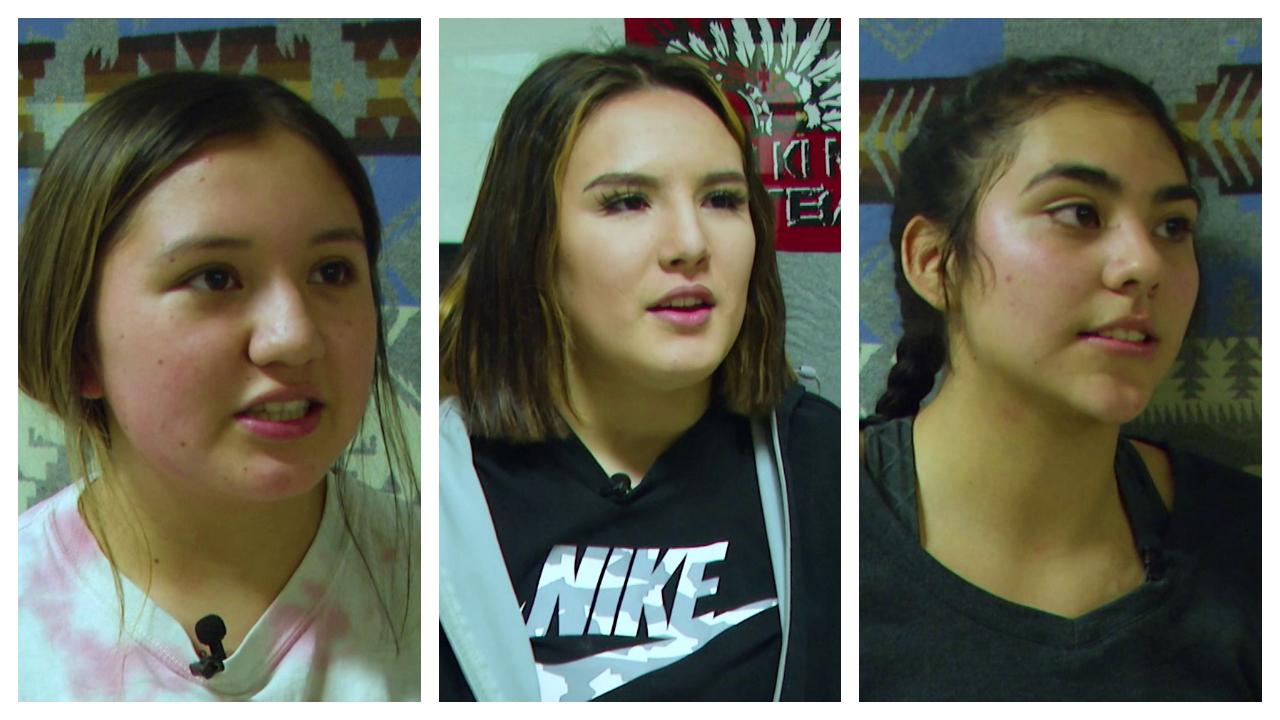 Lady wrestlers of Browning High School are ready for the season