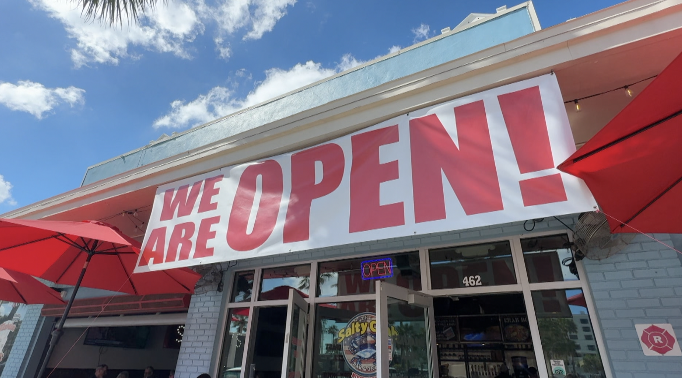 Clearwater Beach is back open after 2 hurricanes