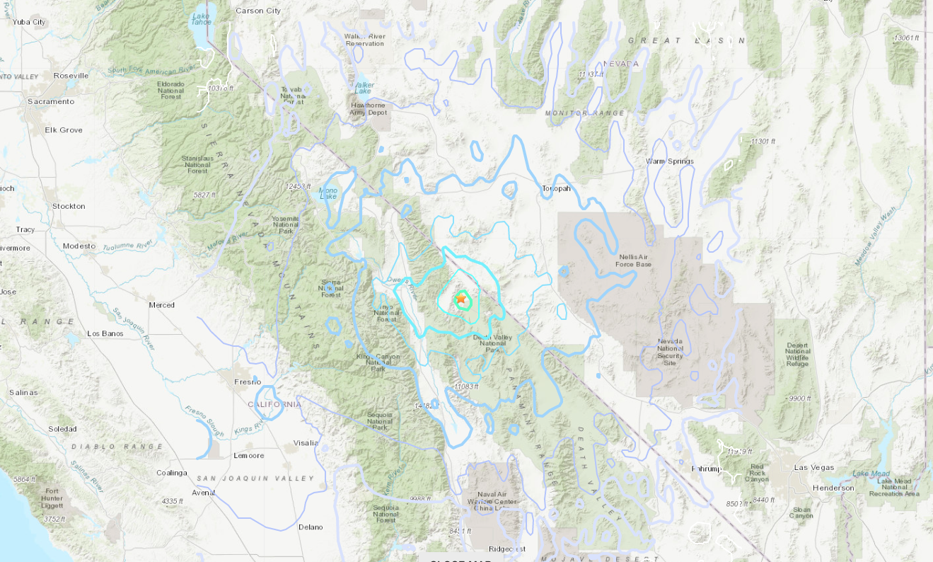 4.8 Magnitude Earthquake
