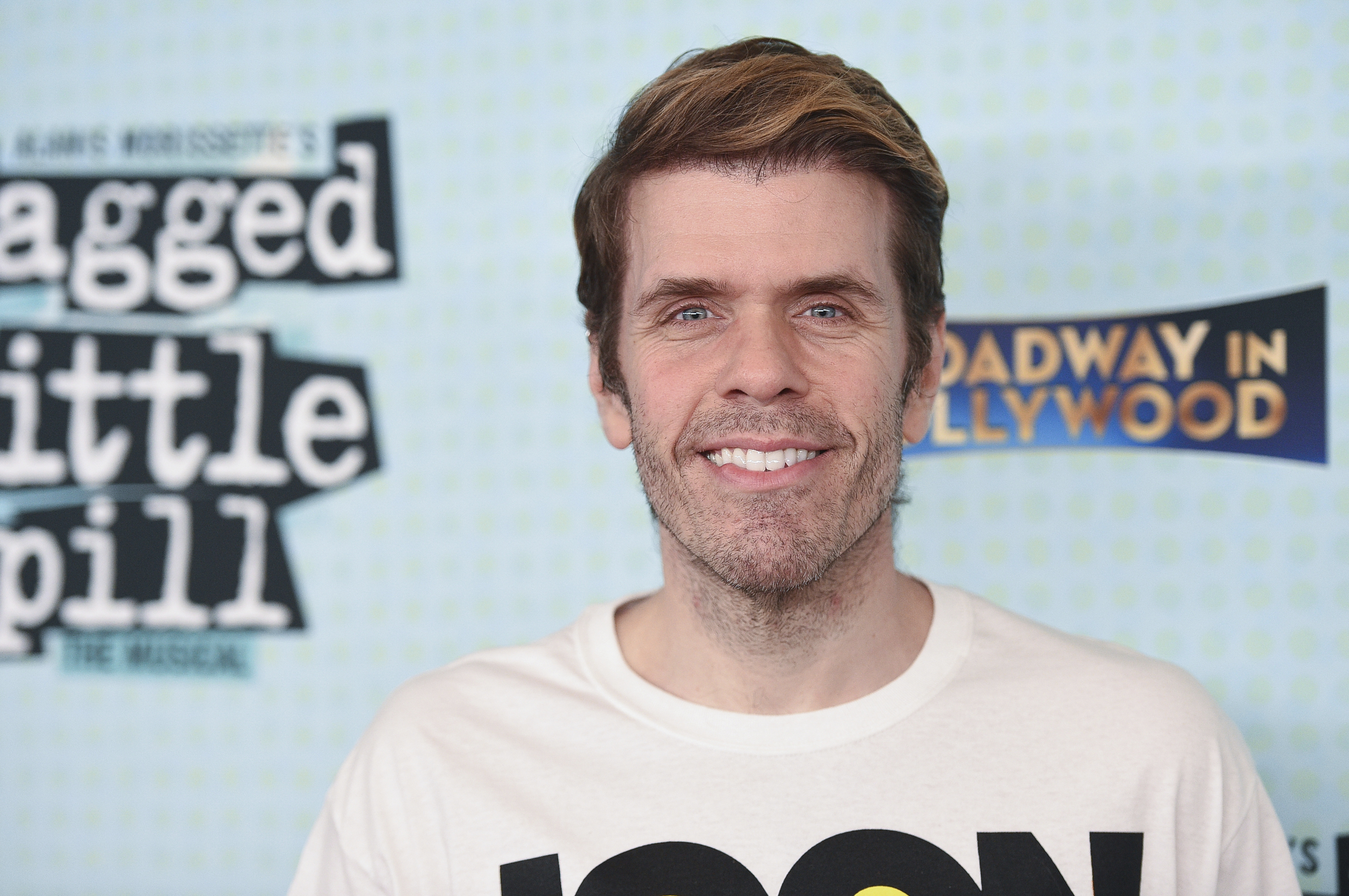 Perez Hilton arrives at the opening night red carpet for "Jagged Little Pill" on Wednesday, Sept. 14, 2022, at the Hollywood Pantages Theatre in Los Angeles.