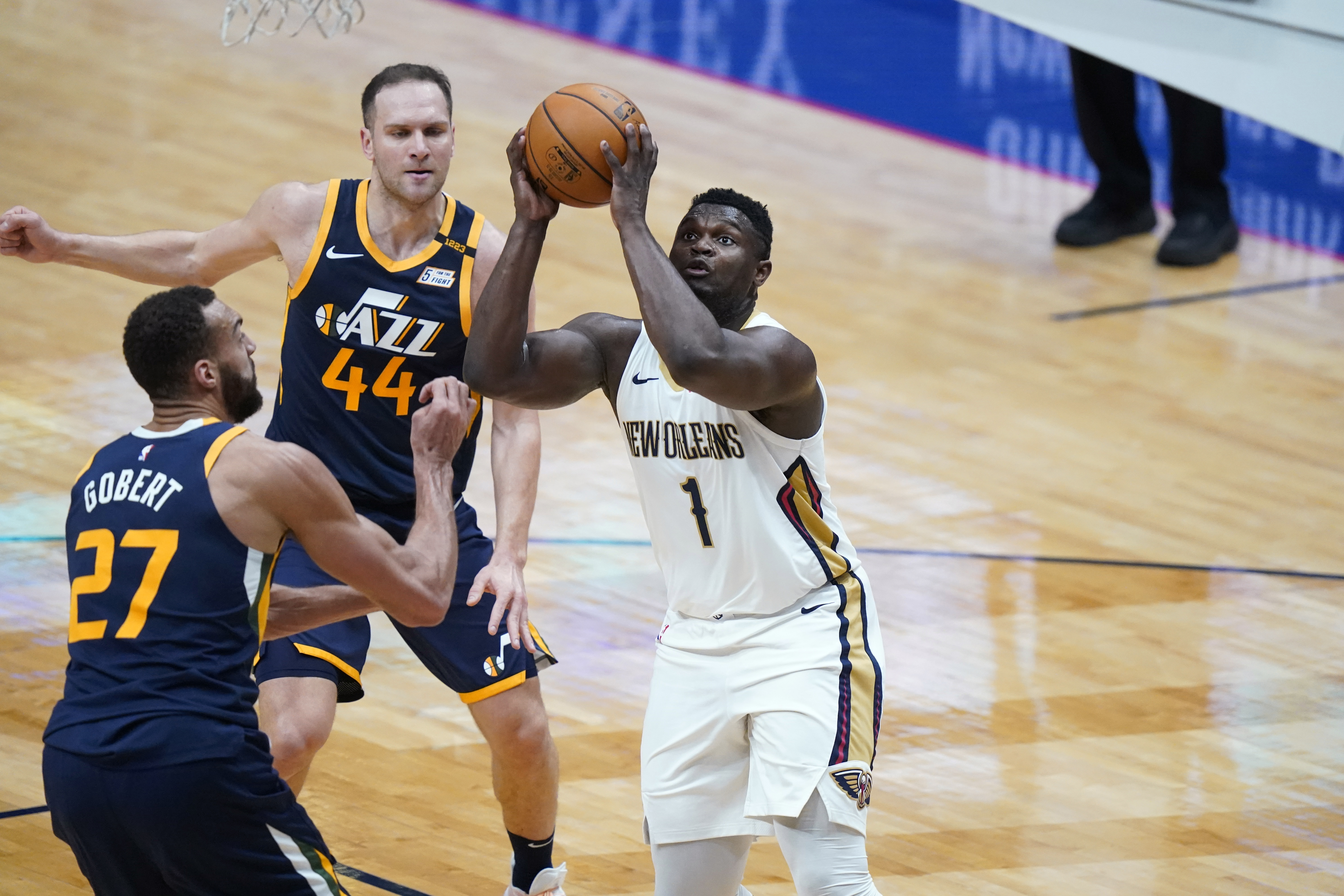 Jazz Pelicans Basketball