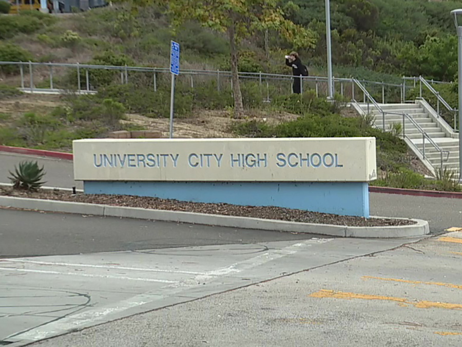 University City High School sign
