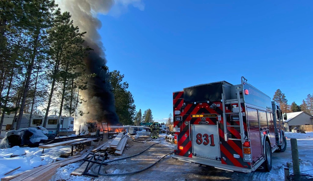 Evergreen Fire