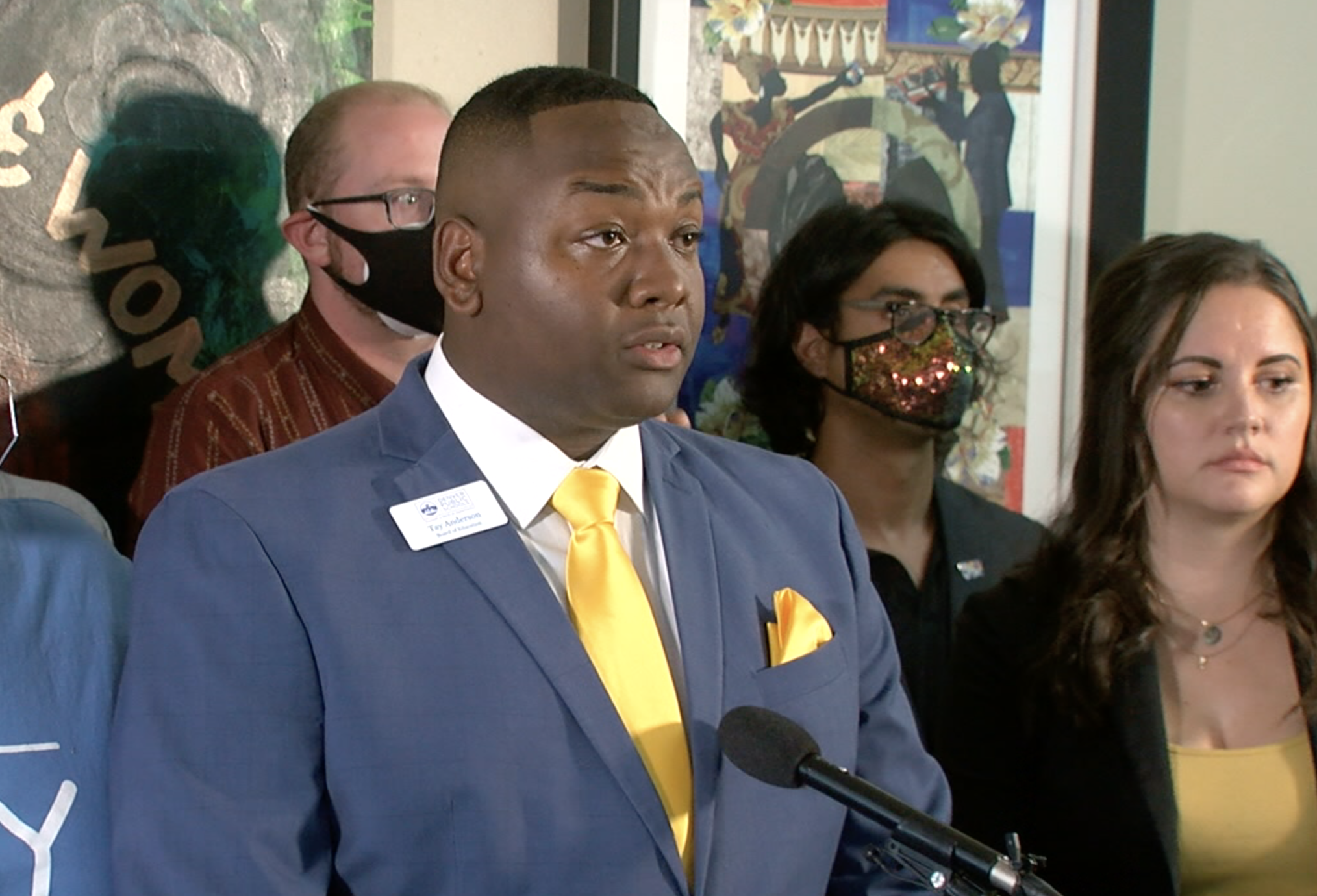 Denver School Board Director Tay Anders