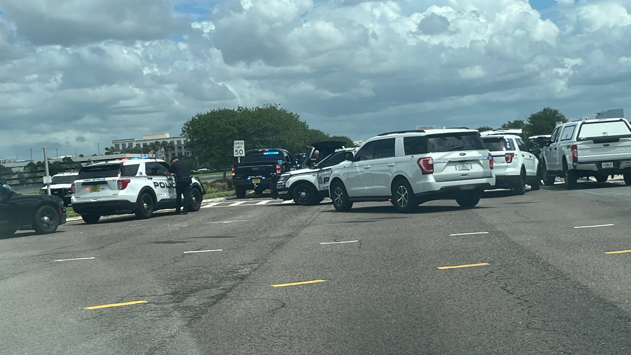 Police activity on West Spruce Street