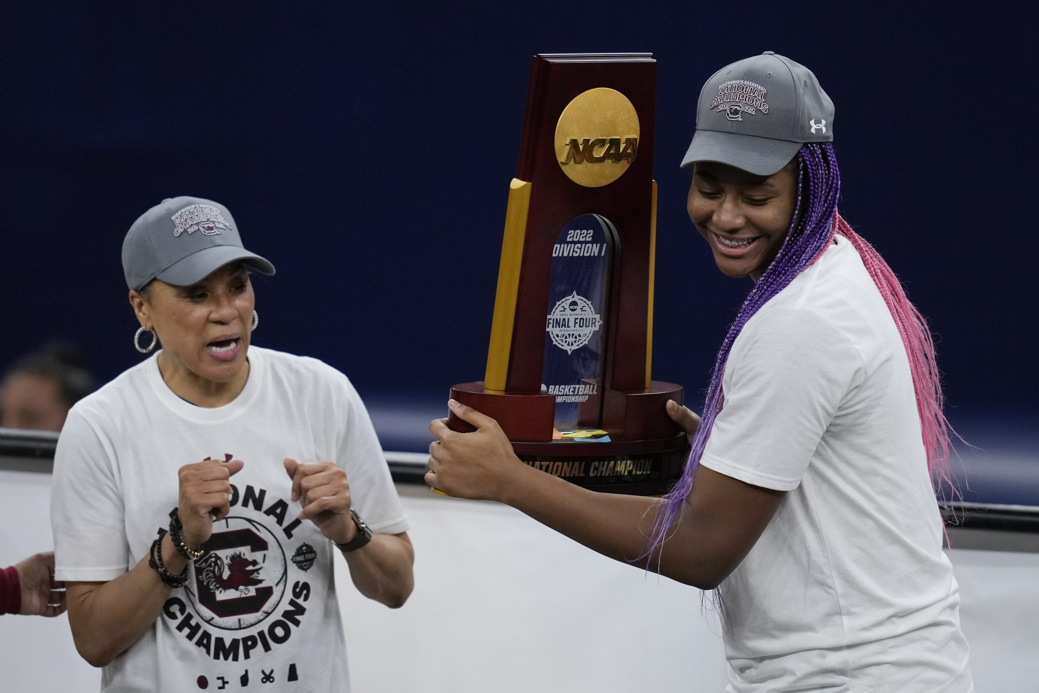 NCAA UConn South Carolina Basketball