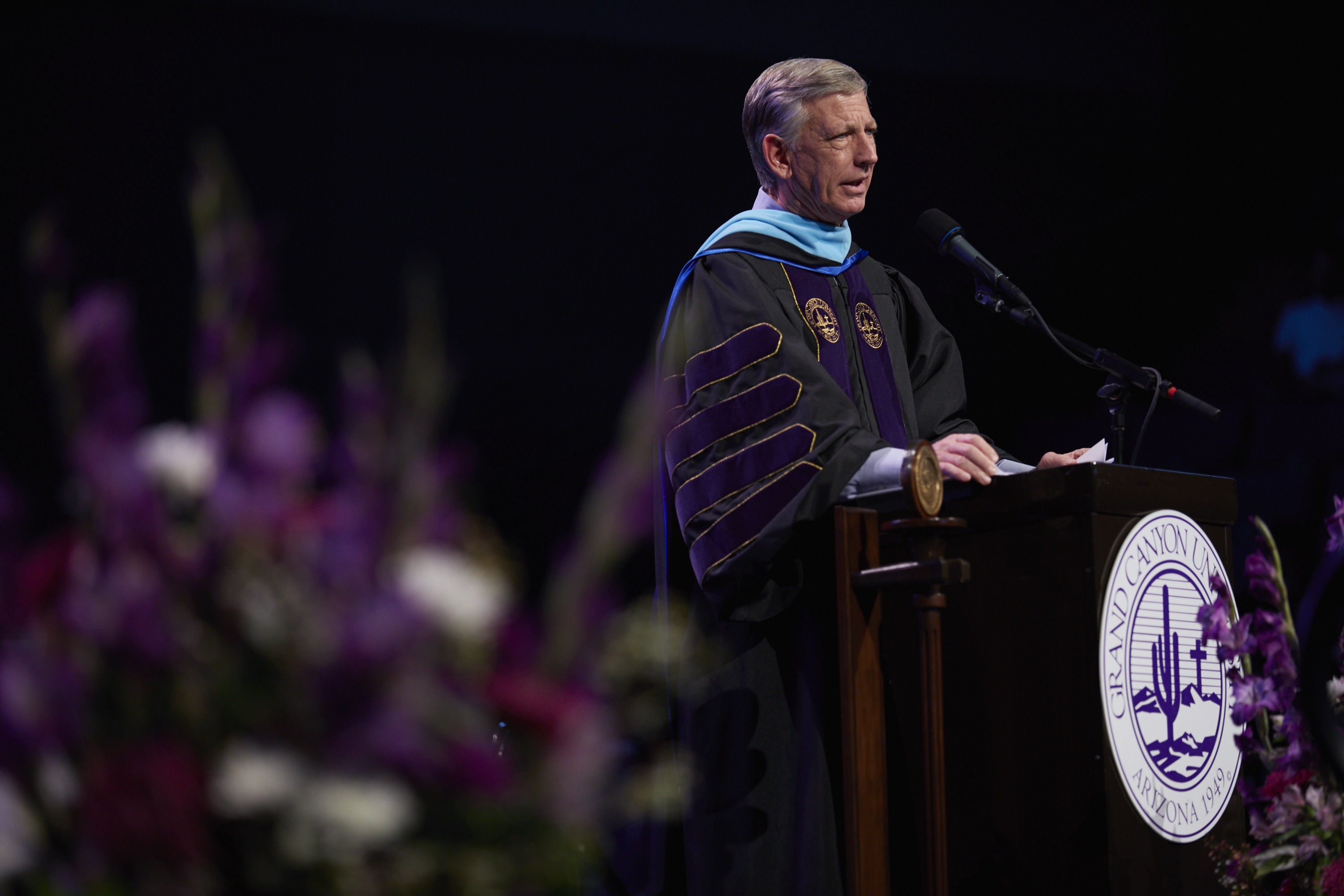 Brian Mueller commencement Grand Canyon University gcu