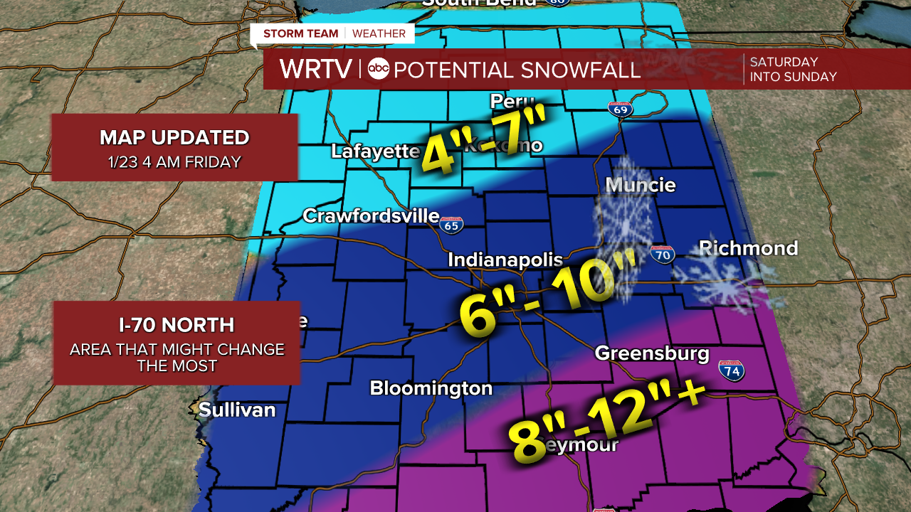 Snow totals