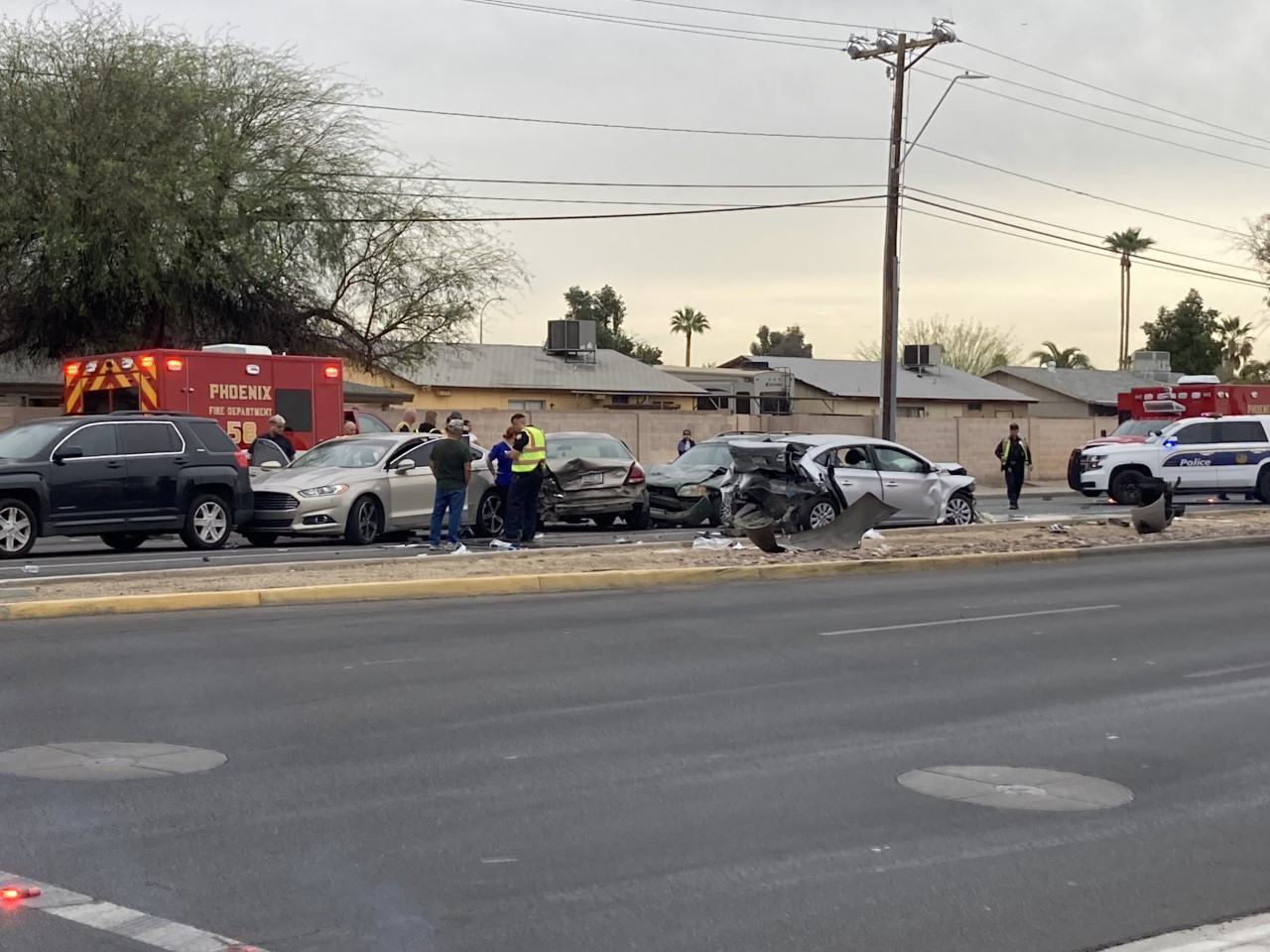 71st Ave and Thomas Road crash