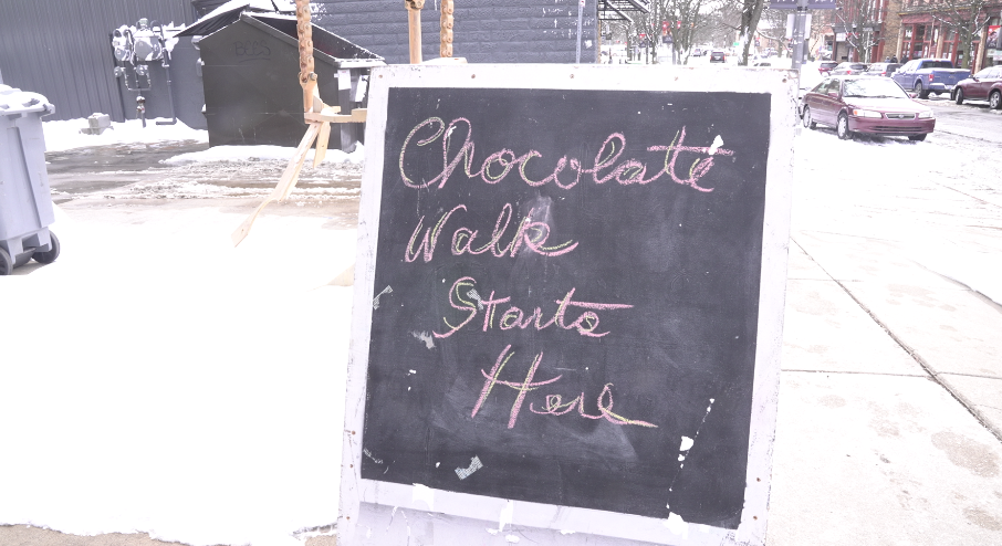 Old Town Commercial Association holds annual Chocolate Walk