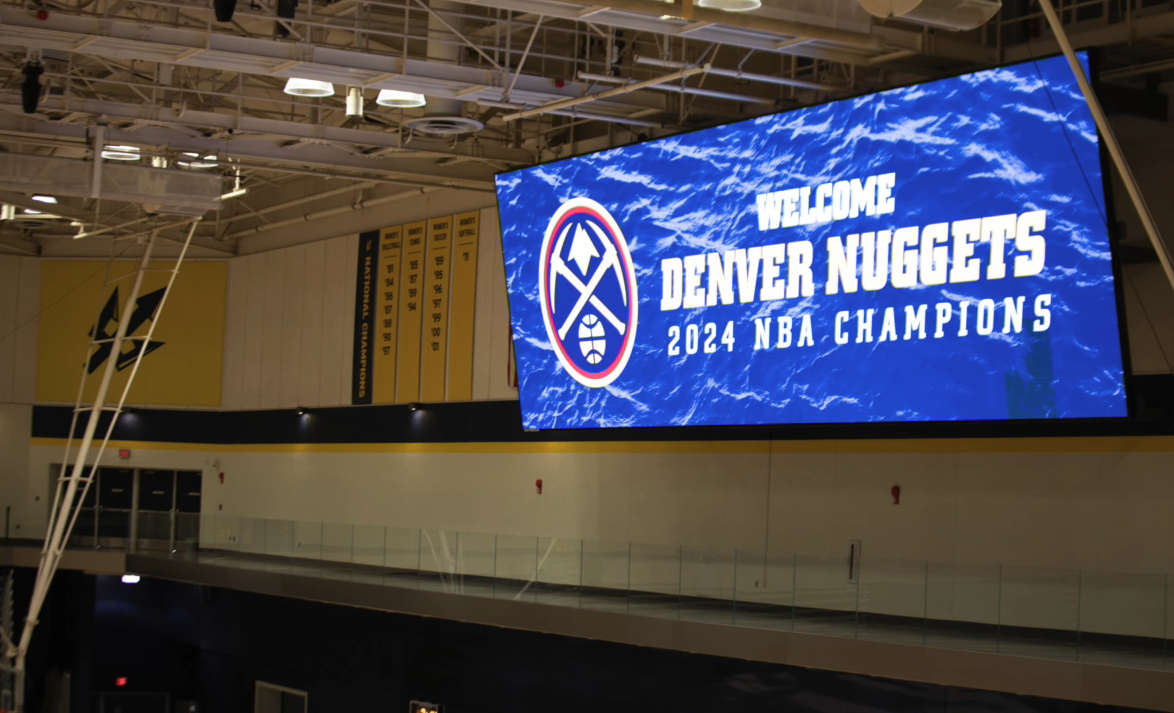 denver nuggets practice at ucsd court