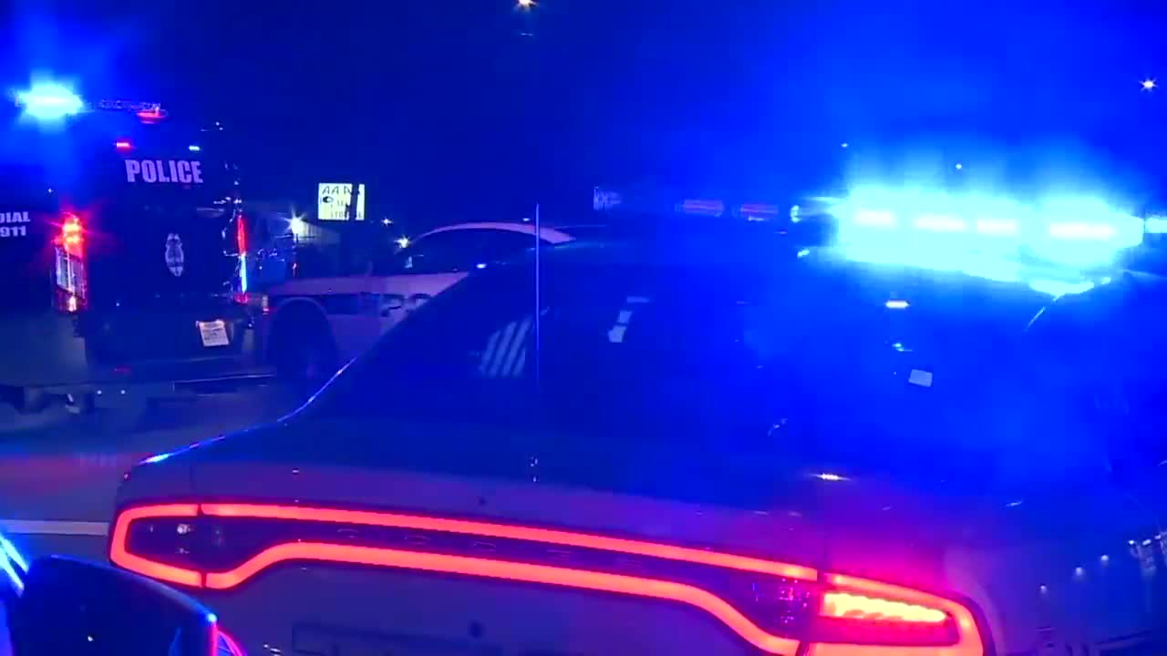Petersburg Police Night -- Crime Generic 