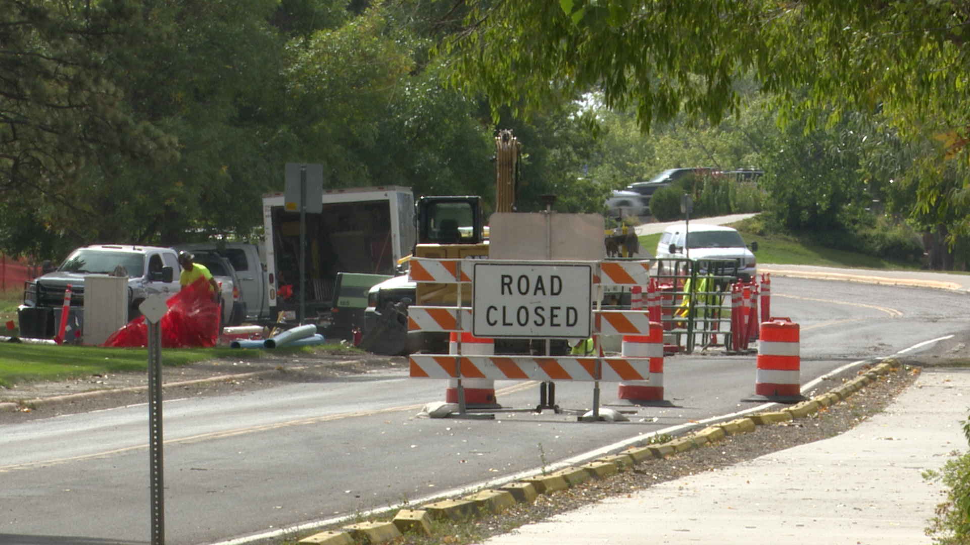 River Drive North Construction