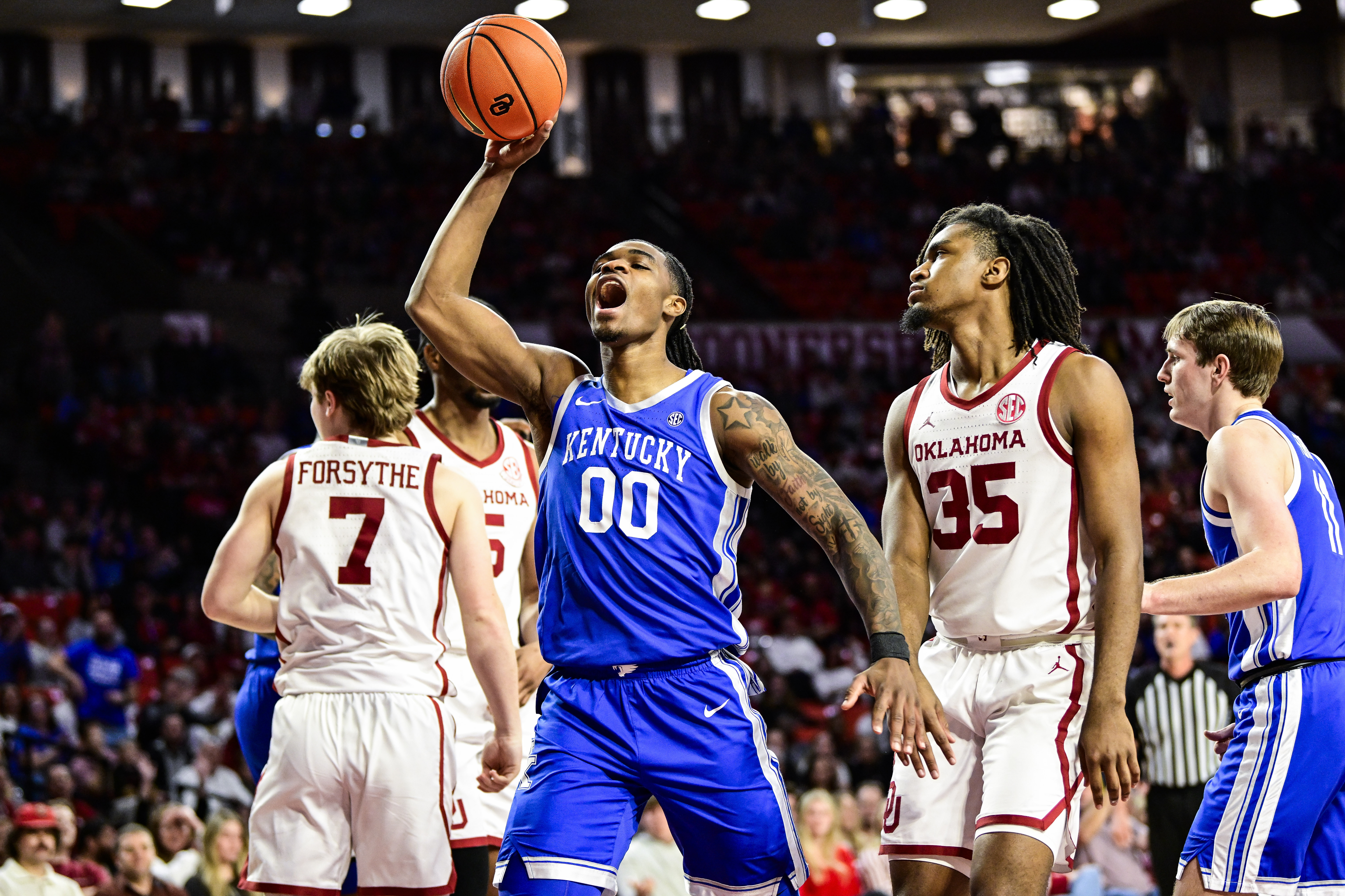 Kentucky Oklahoma Basketball