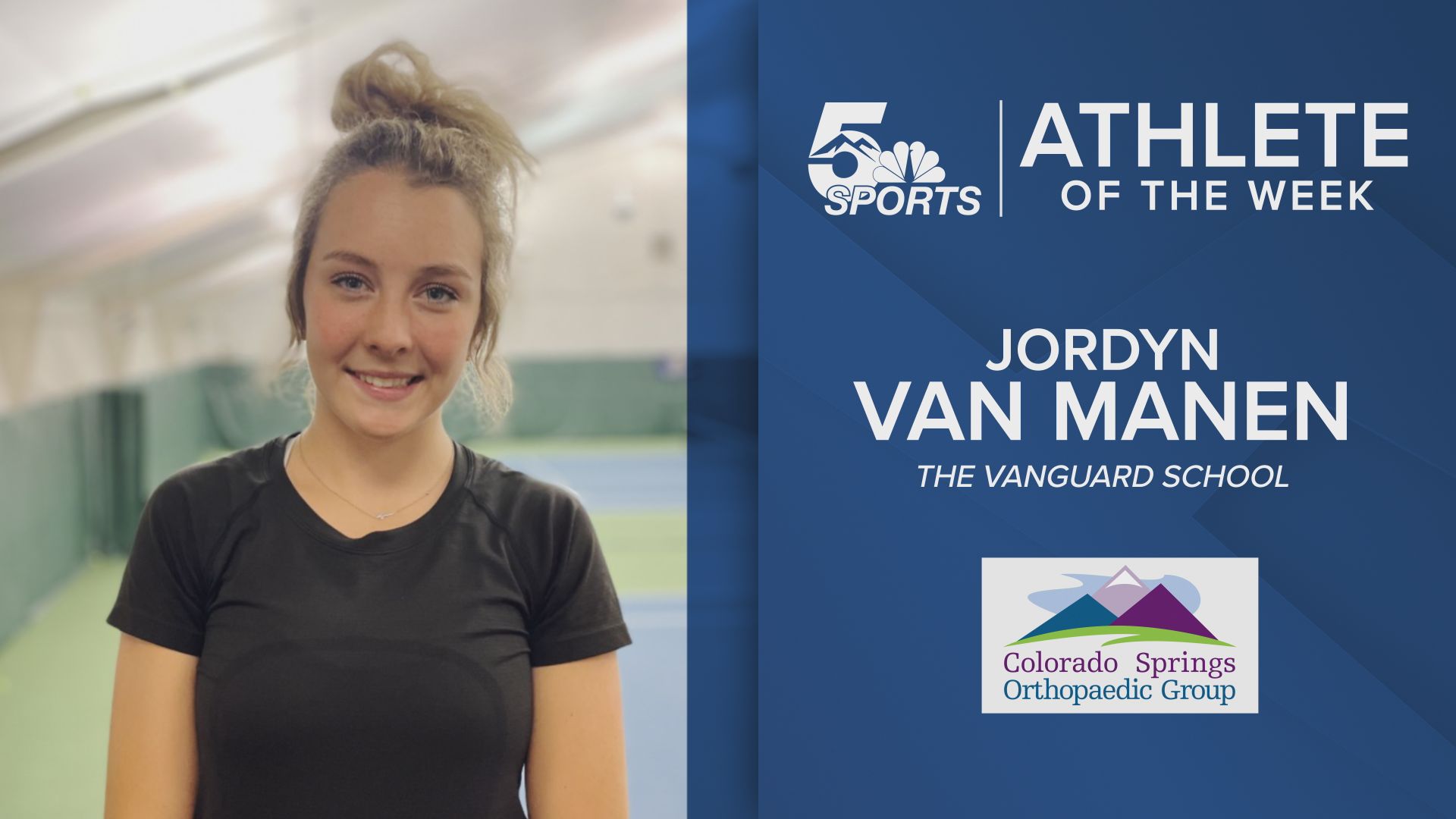 KOAA Athlete of the Week: Vanguard's Jordyn Van Manen