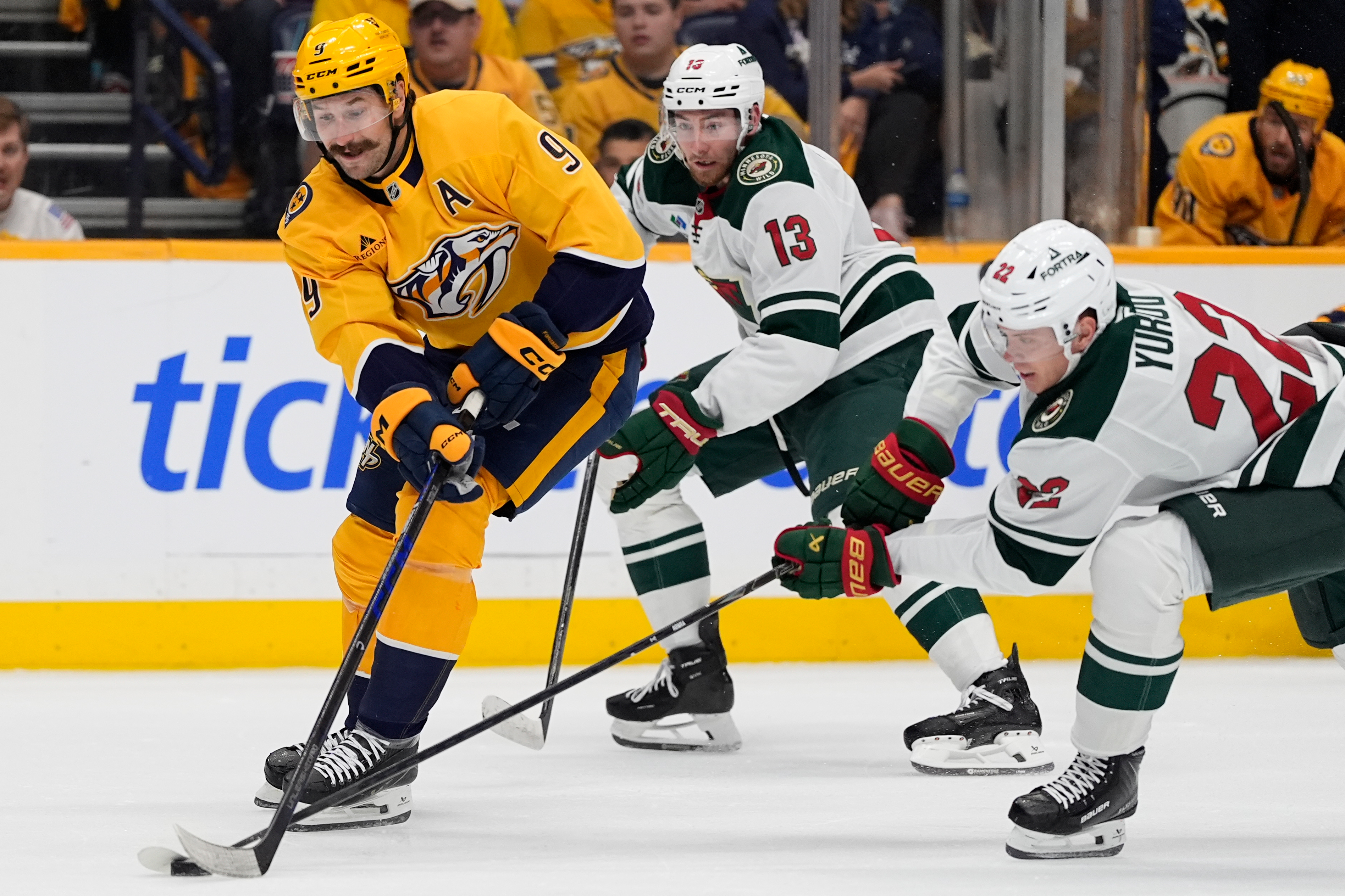 Wild Predators Hockey