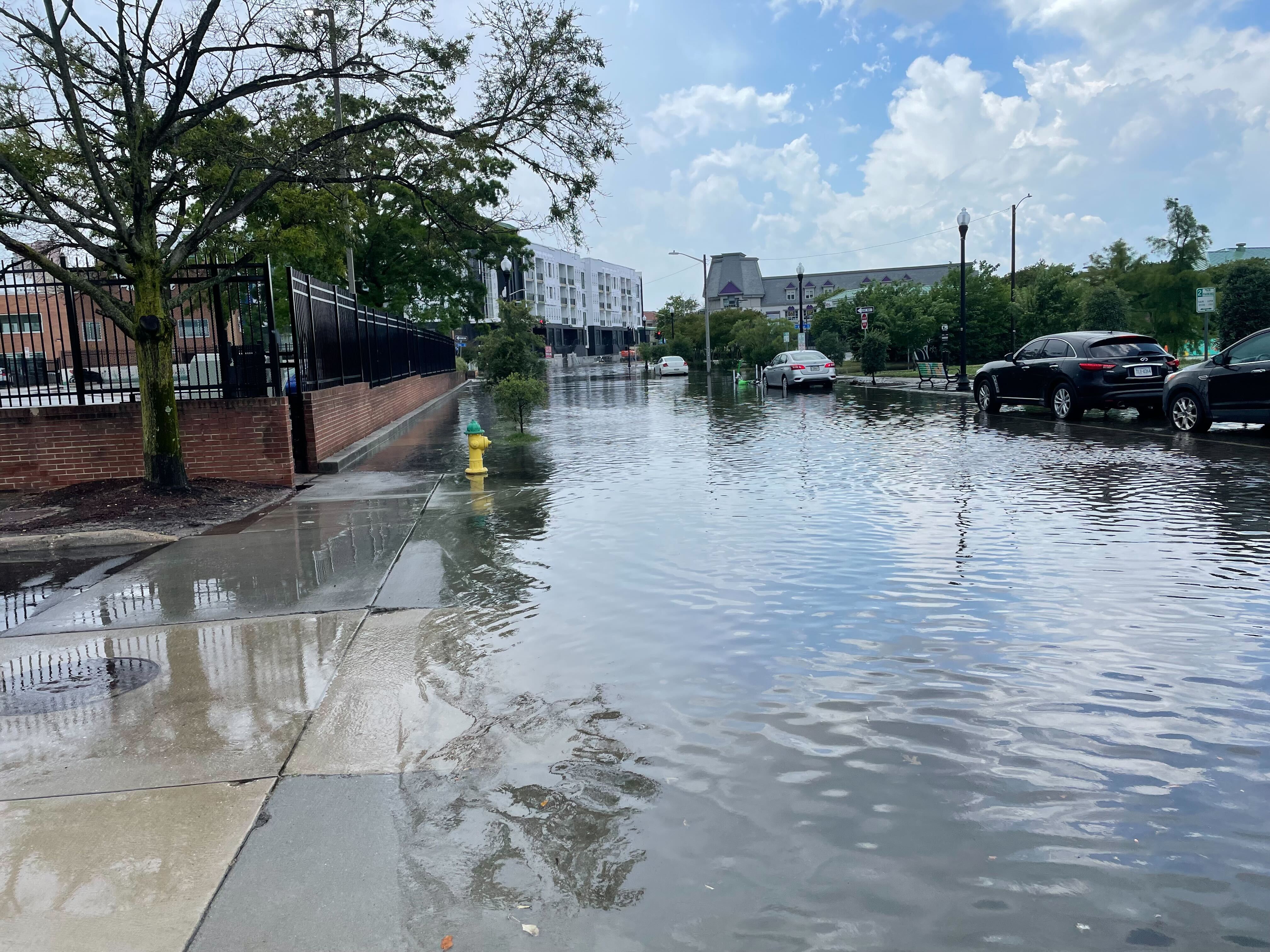 Downtown Norfolk flooding May 26 2024