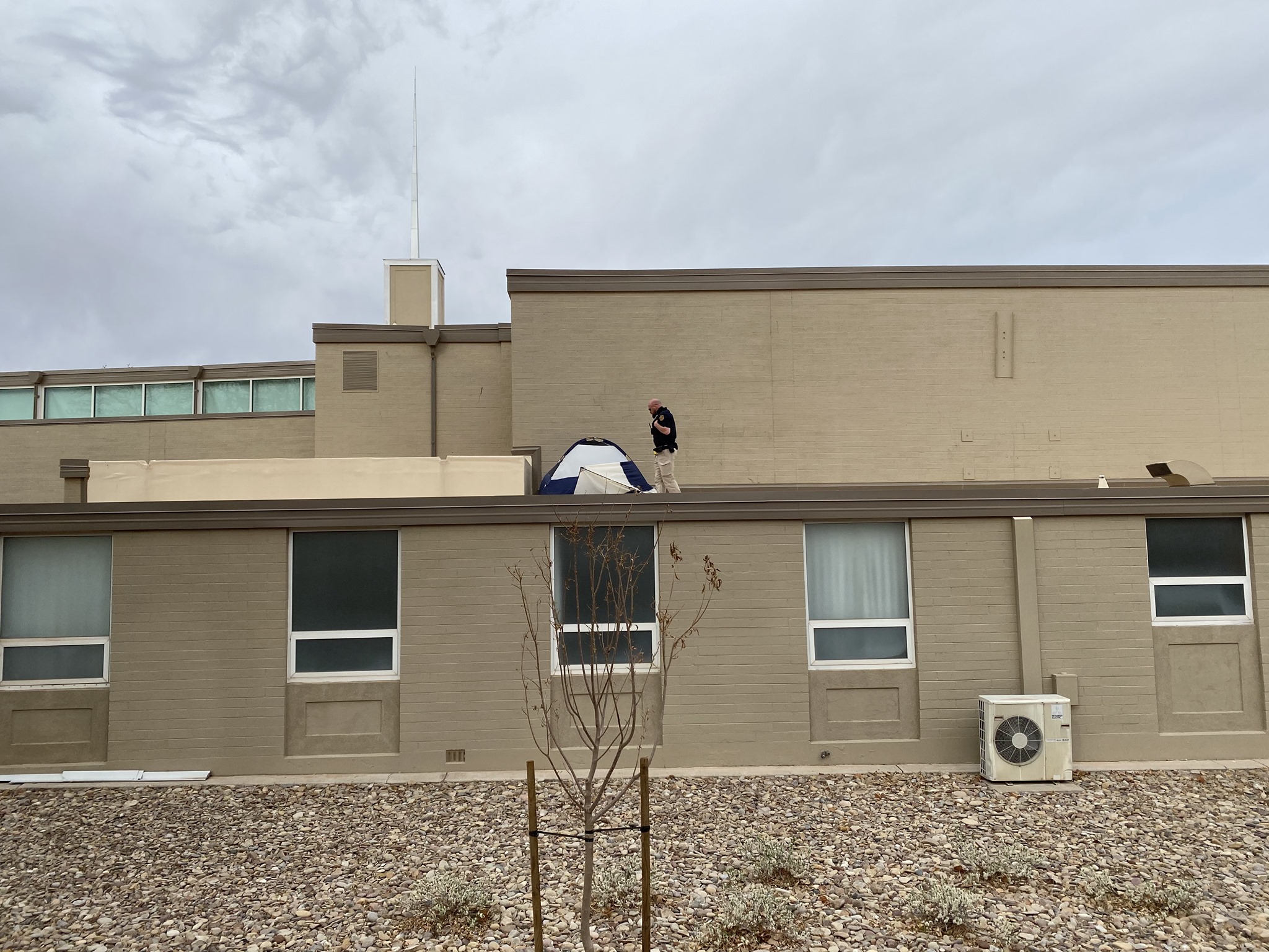 Moab Church Roof Camper, April 14, 2021.
