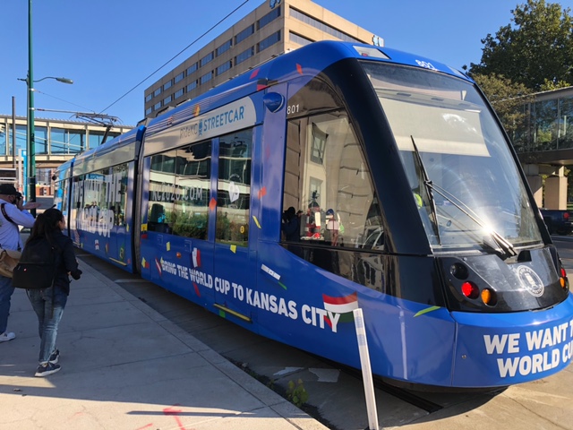 KC Streetcar FIFA World Cup