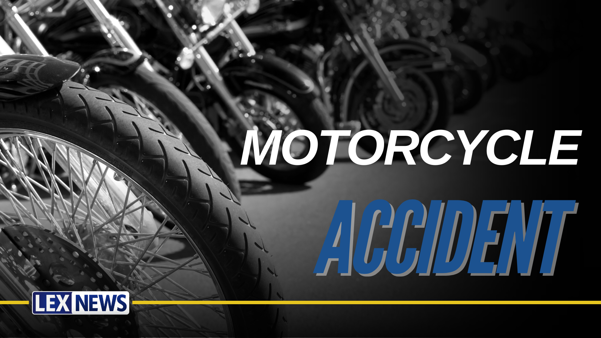 Motorcycle accident graphic