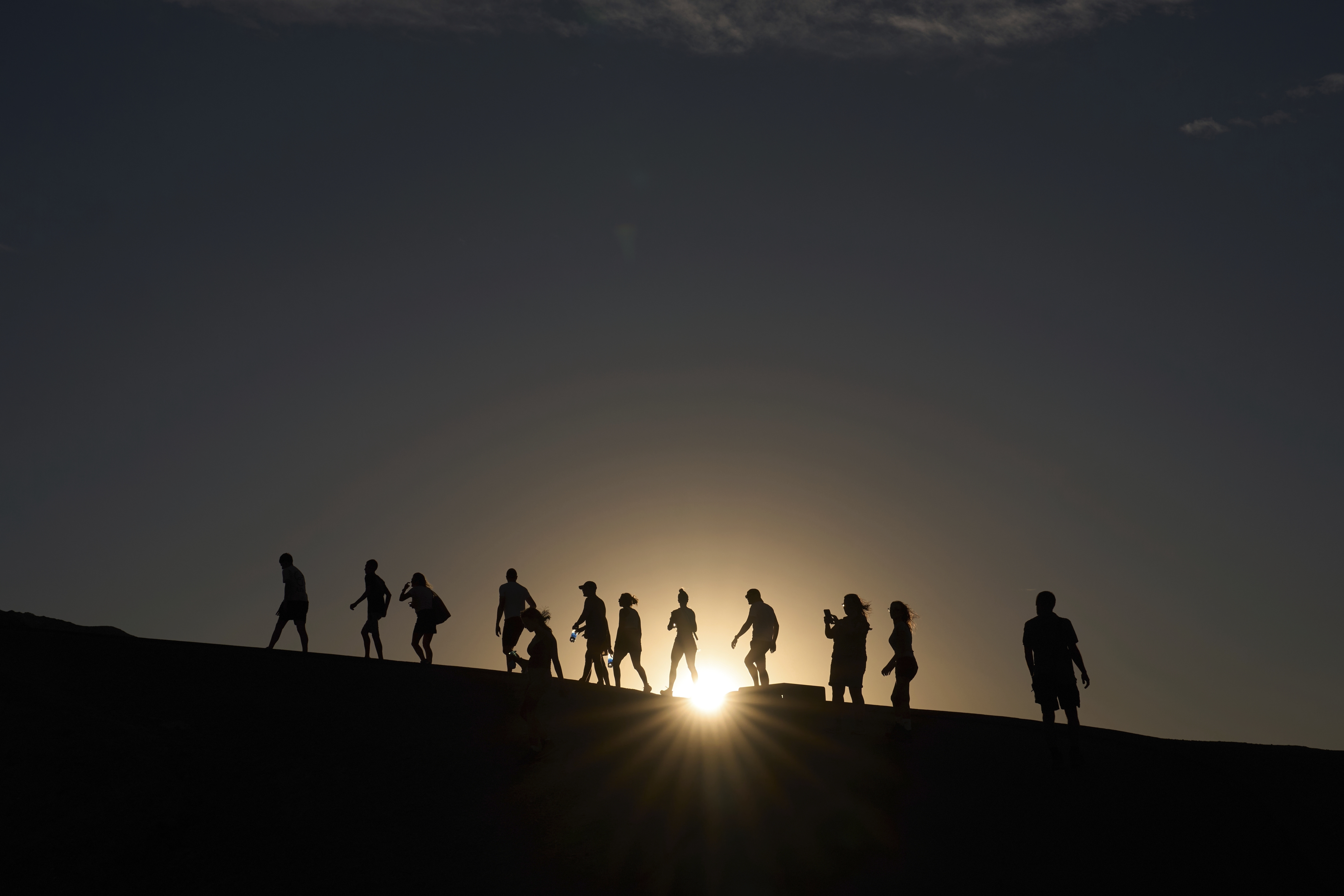 APTOPIX Climate Death Valley Heat Safety 