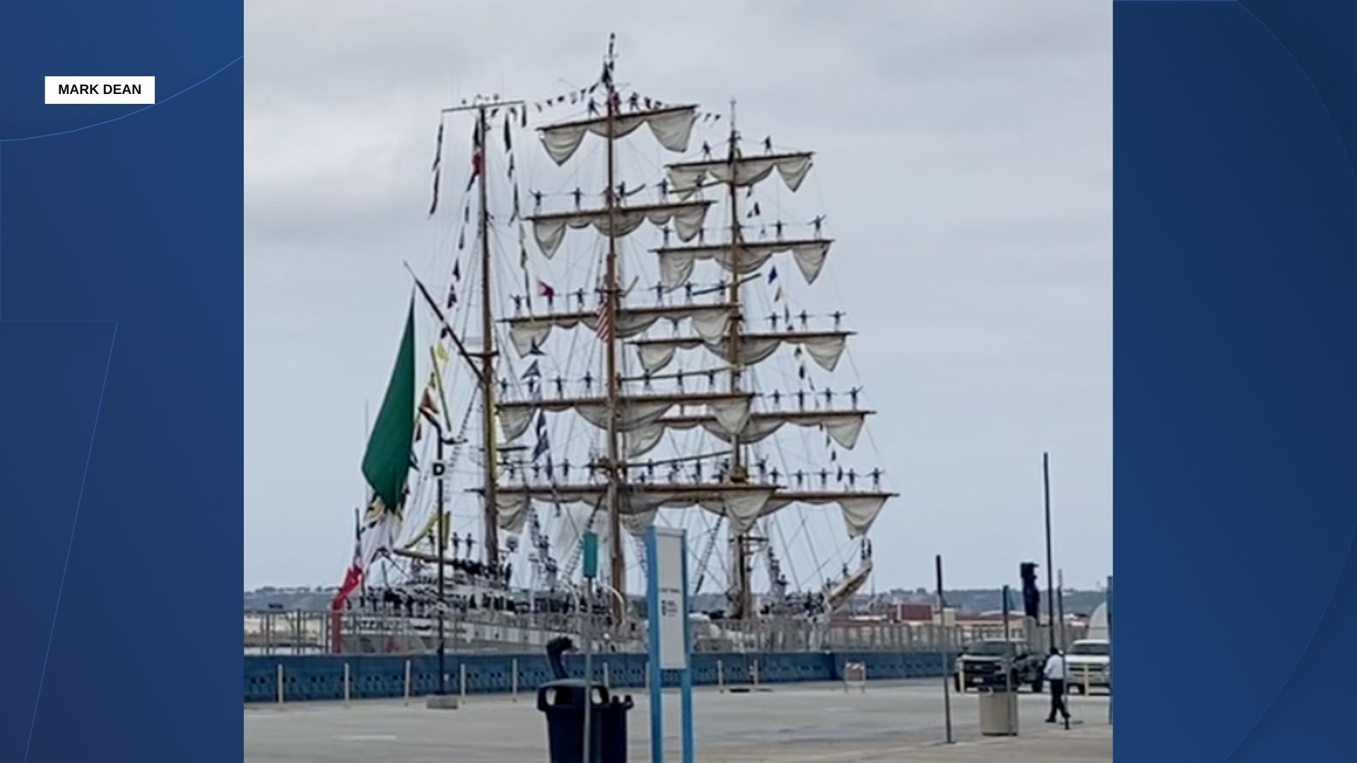 Cuauhtémoc mexican training ship