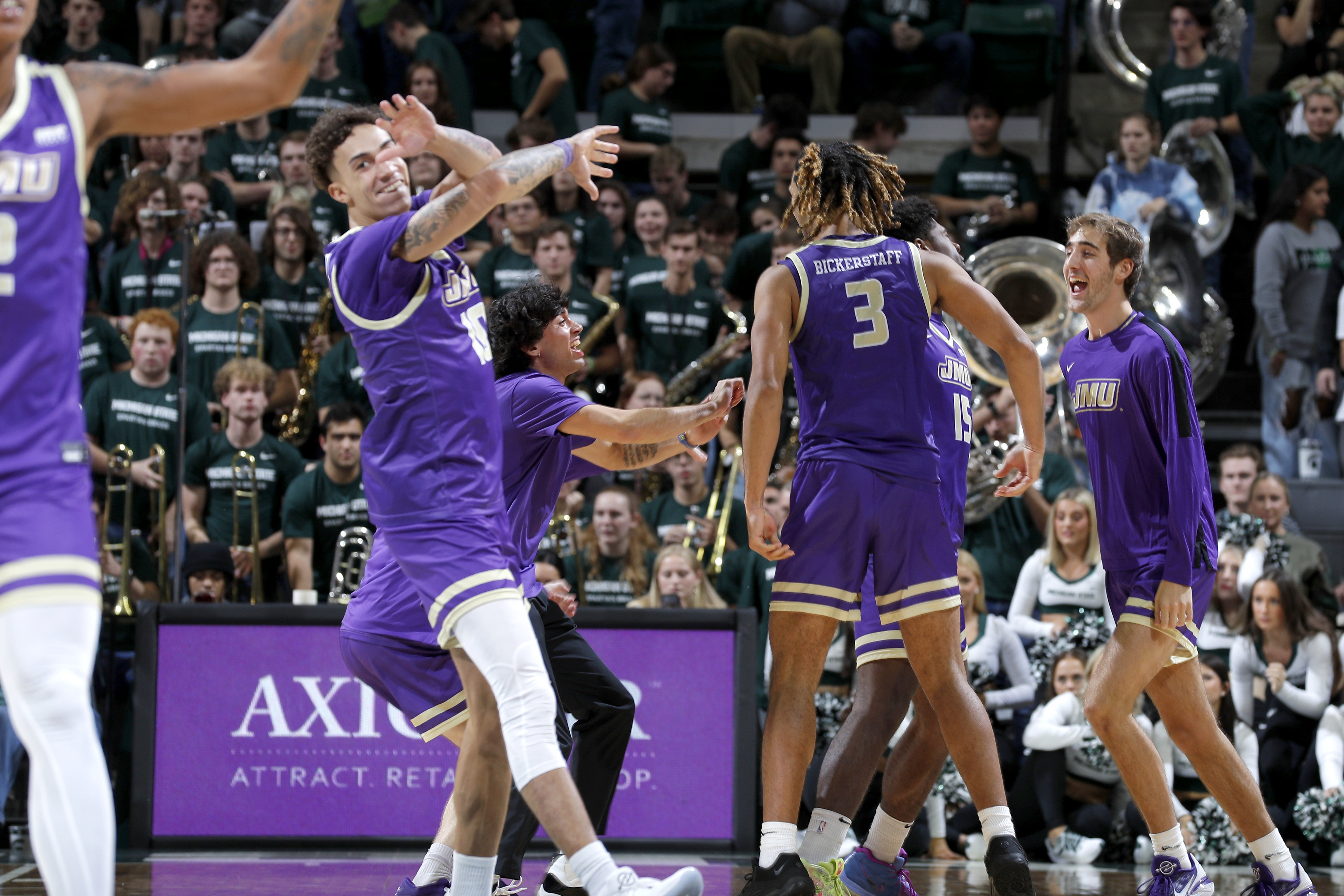 James Madison Michigan St Basketball