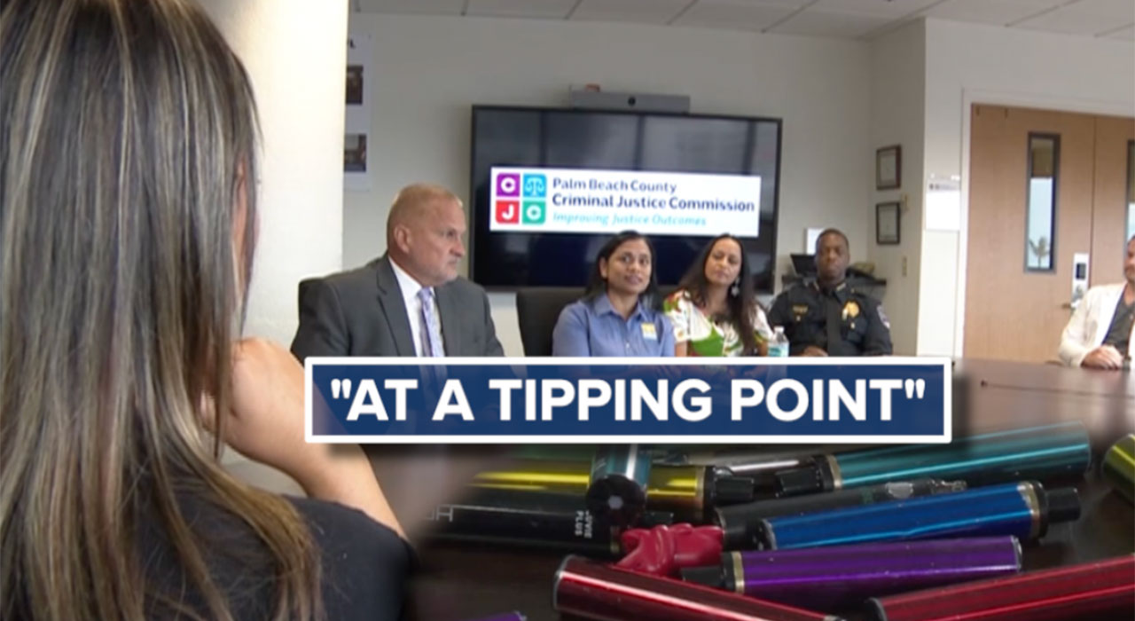 Vaping crisis Palm Beach County 