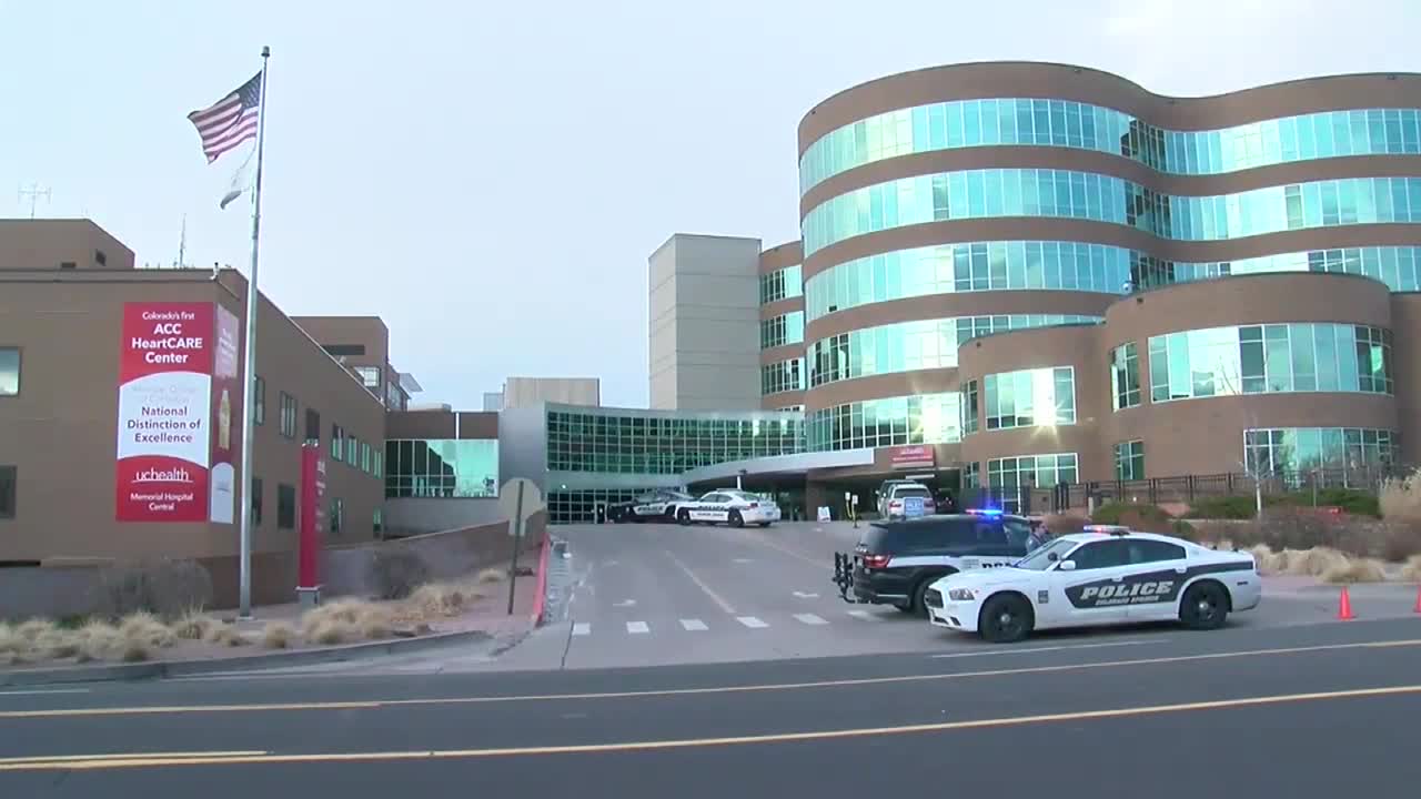 Police presence at UCHealth Memorial Hospital Central
