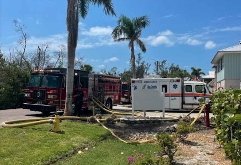 Fort Myers Beach Fire 