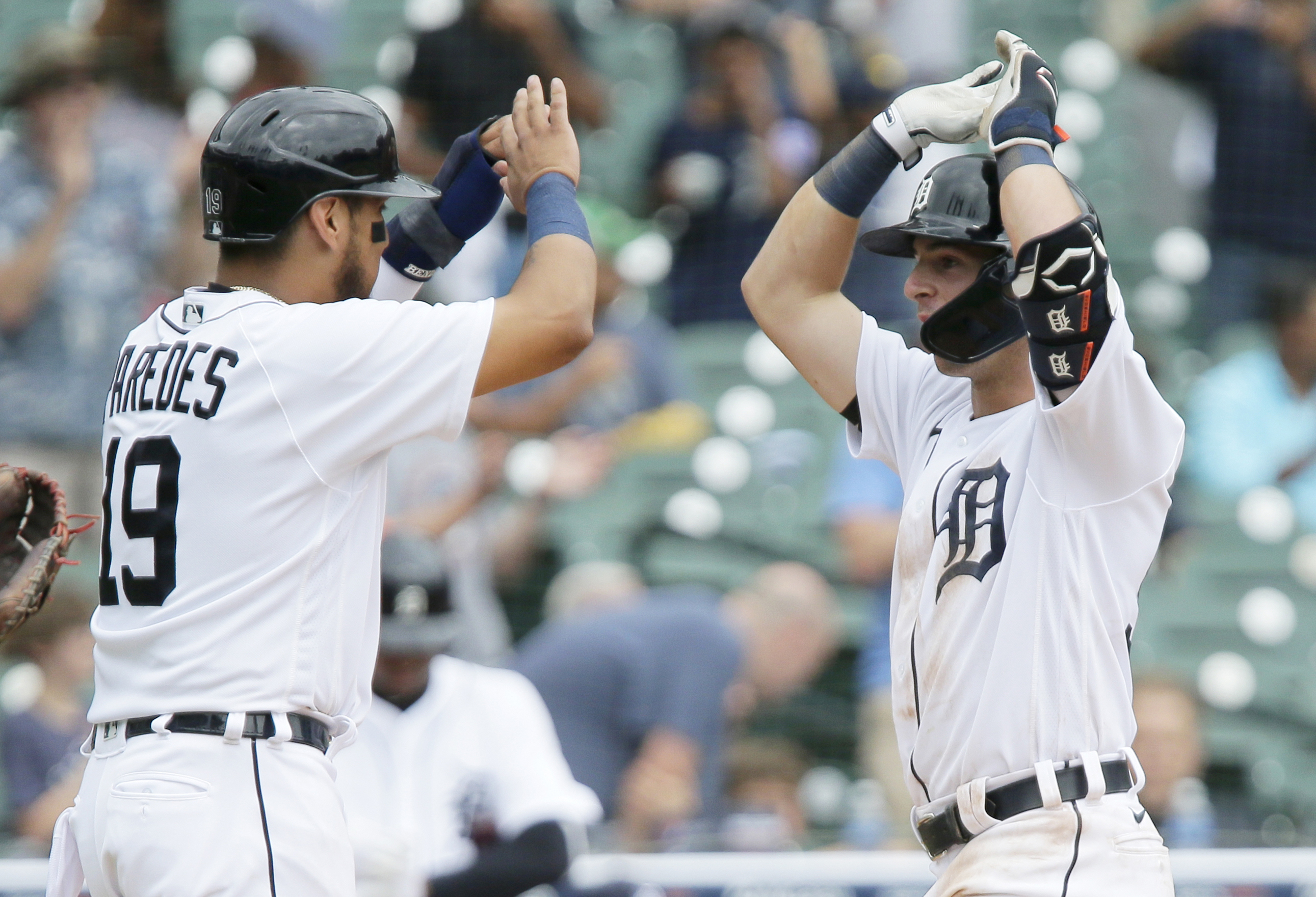 Zack Short, Isaac Paredes Astros Tigers Baseball