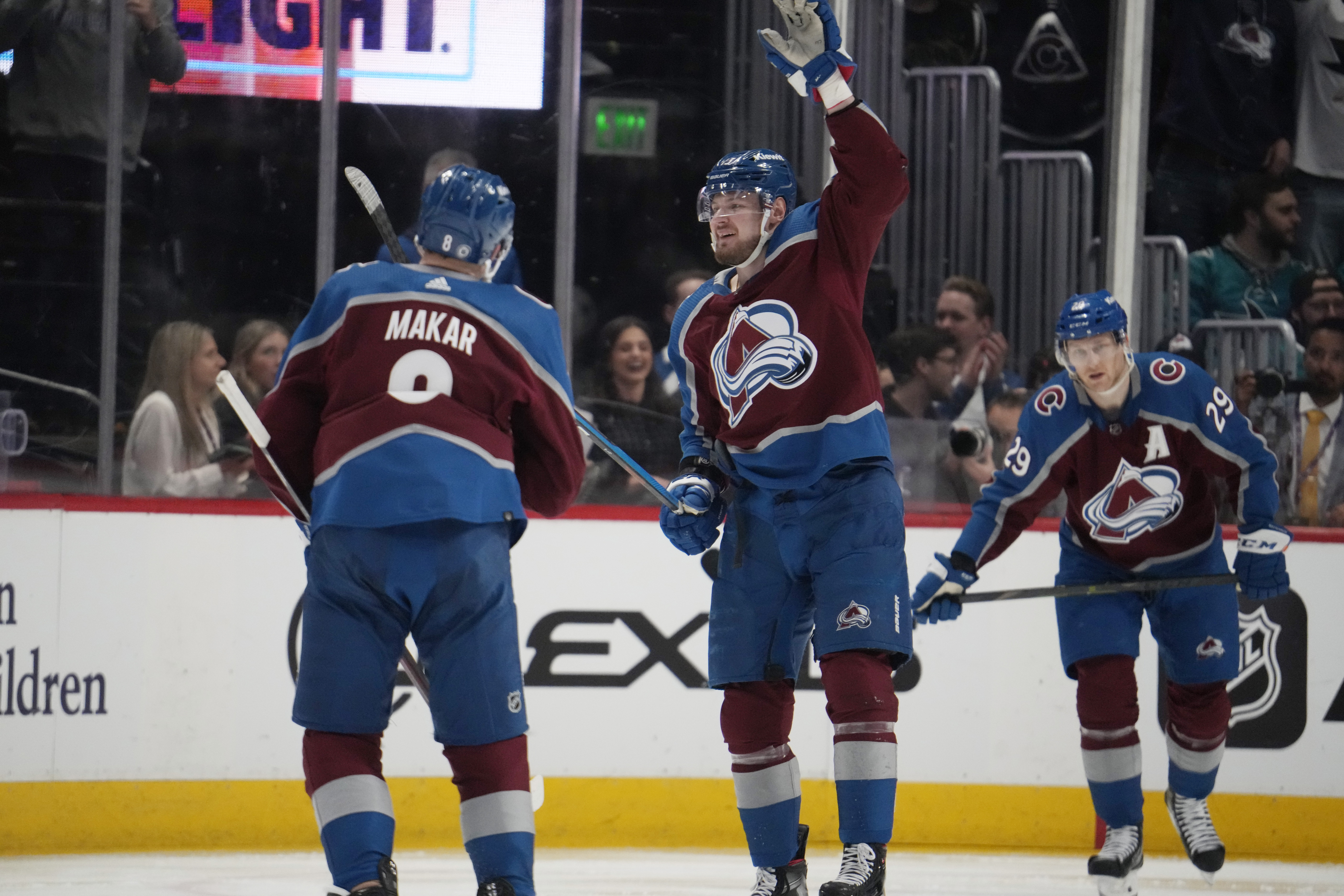 Sharks Avalanche Hockey