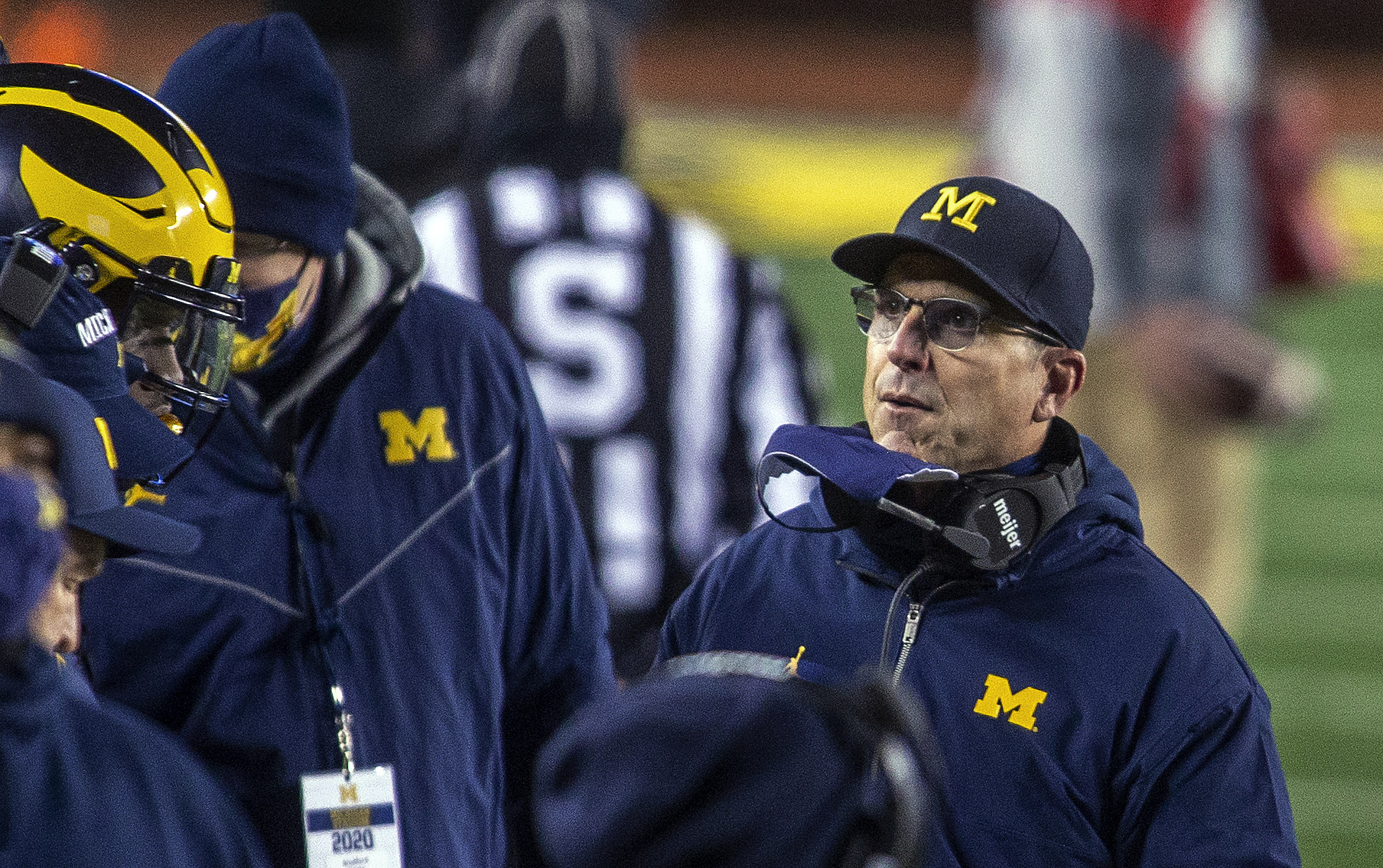 FILE Jim Harbaugh Wisconsin Michigan Football