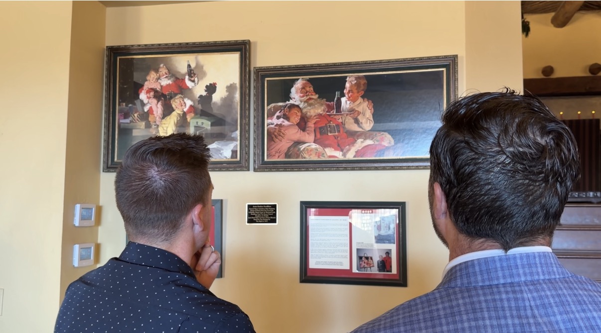 Santa paintings at Westward Look.jpeg