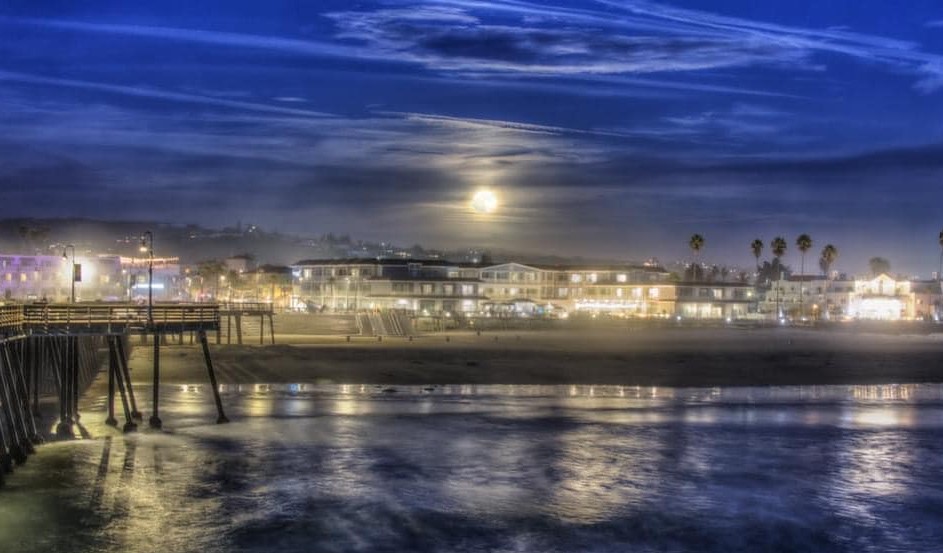 Pismo Beach at Night