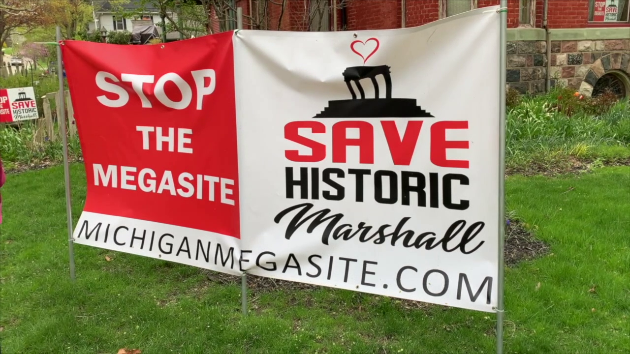 Ford Marshall battery plant protest