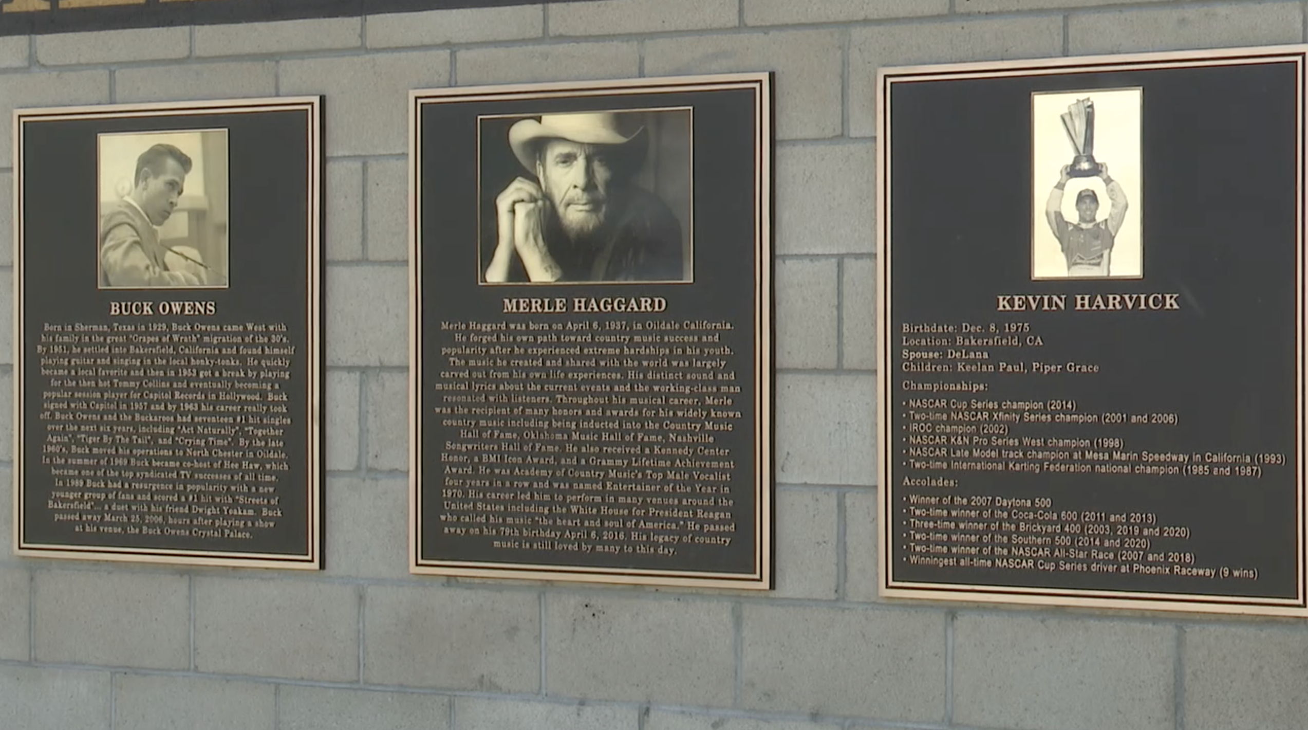 oildale wall of fame