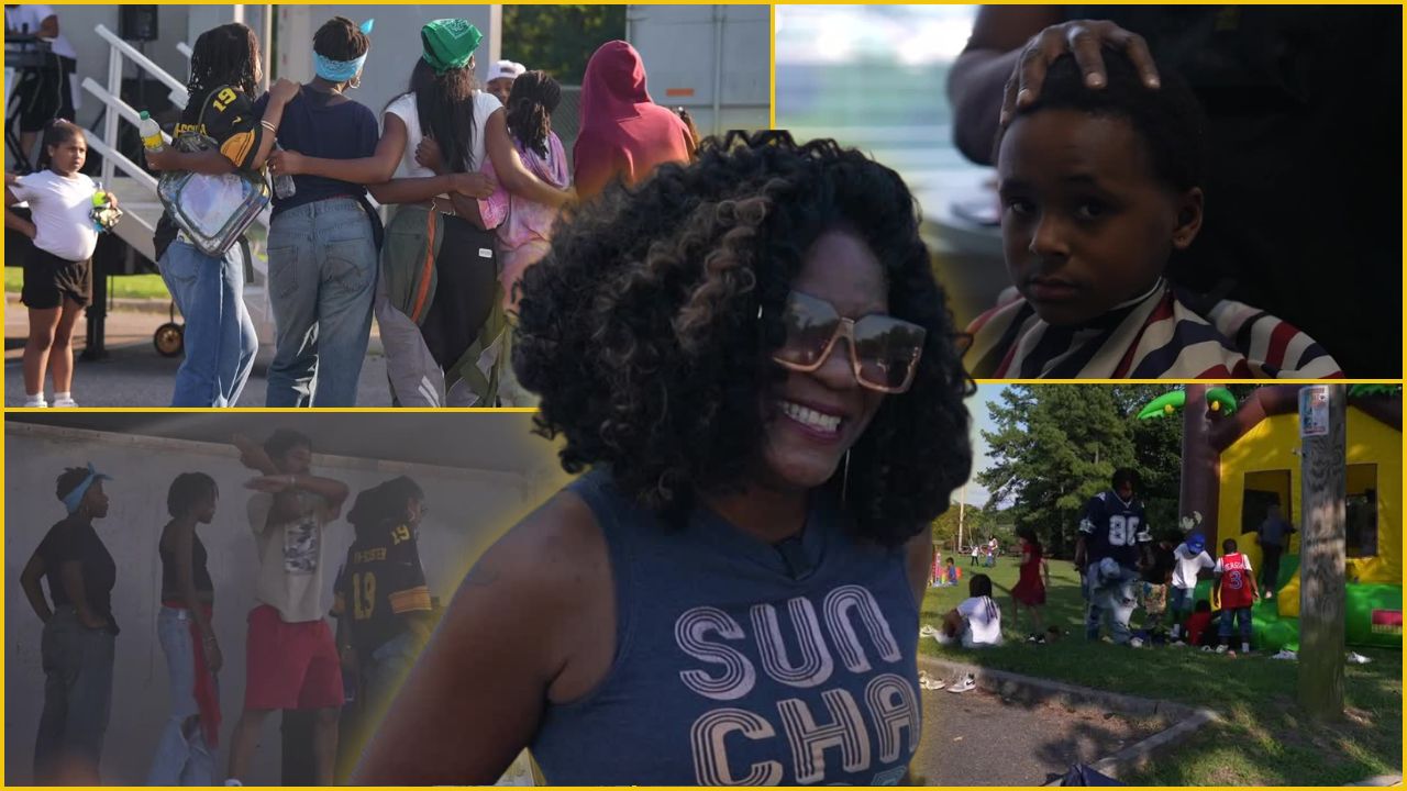 The Trauma Healing Response Network distributed 1,000 backpacks and offered free haircuts at a back-to-school event for children at Richmond's Hickory Hill Community Center.
