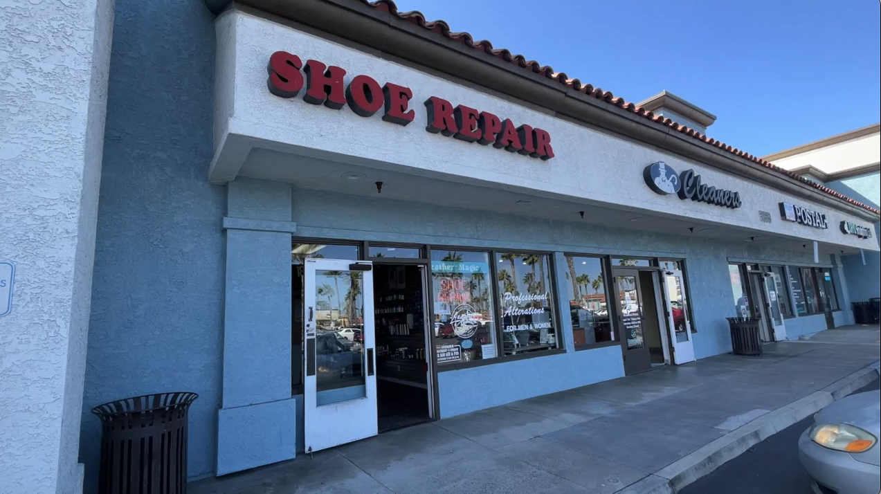 leather magic shoe repair in point loma