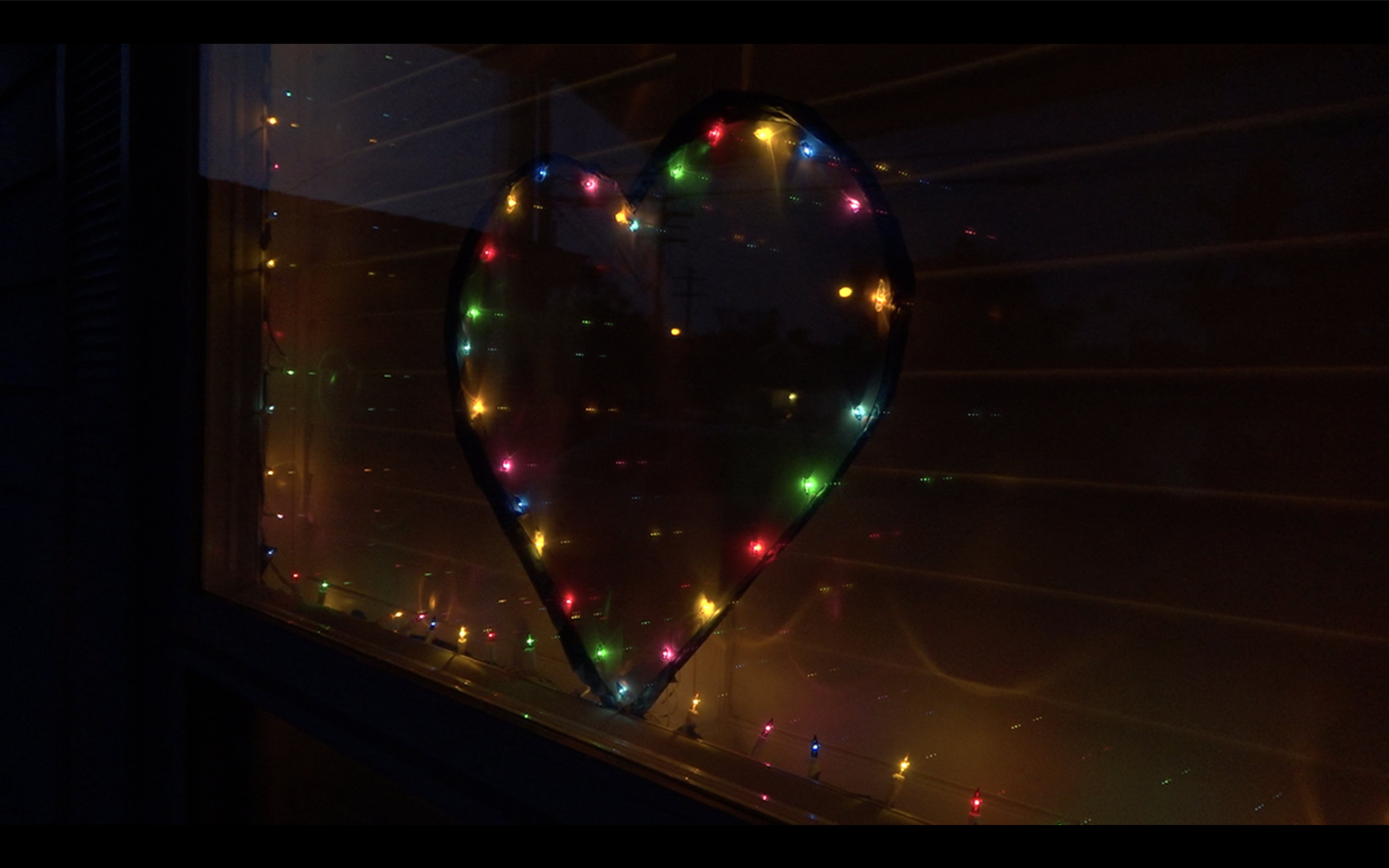 Christmas heart for hope during Coronavirus outbreak