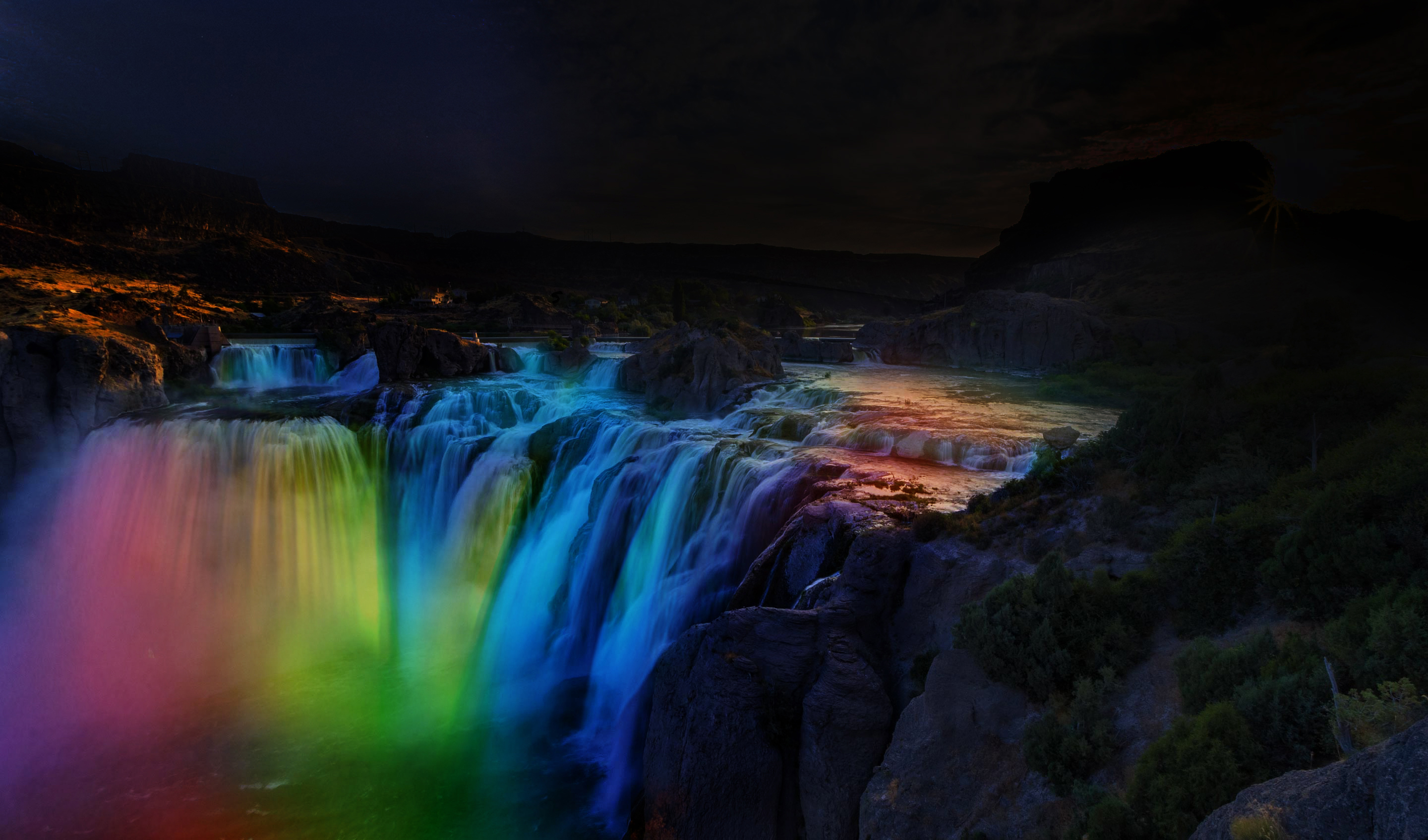 Shoshone Falls to light up after dark throughout May