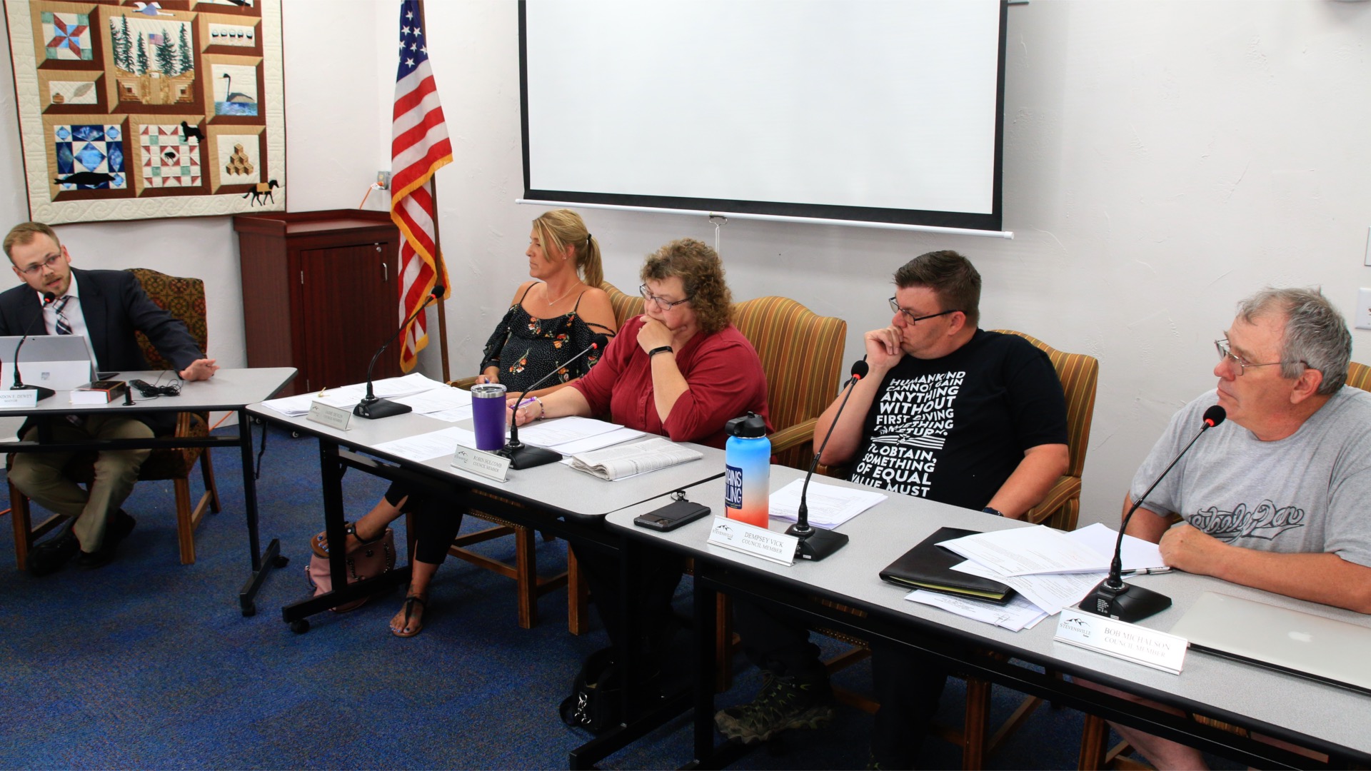 Stevensville council erupts in conduct dispute