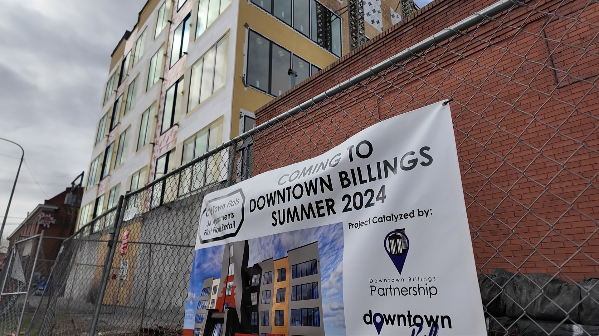 Old Town Flats in the development phase