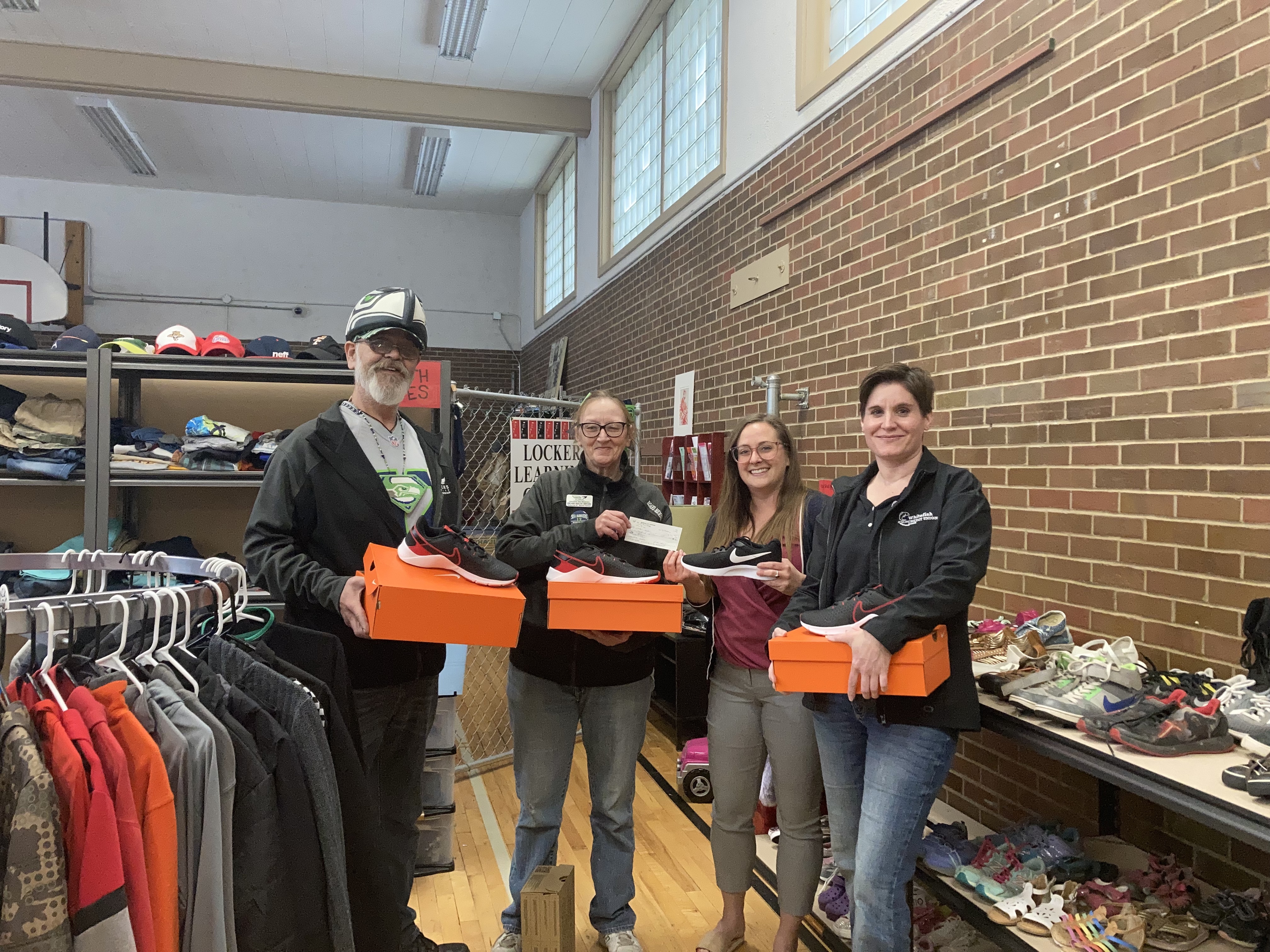 HEART shoe donation 