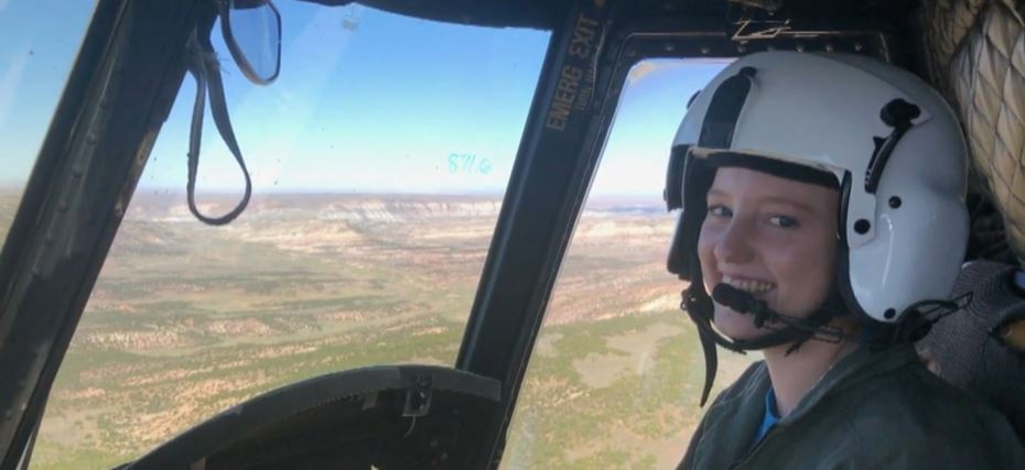 19-year-old Montana helicopter pilot joins the fight against wildfires in California