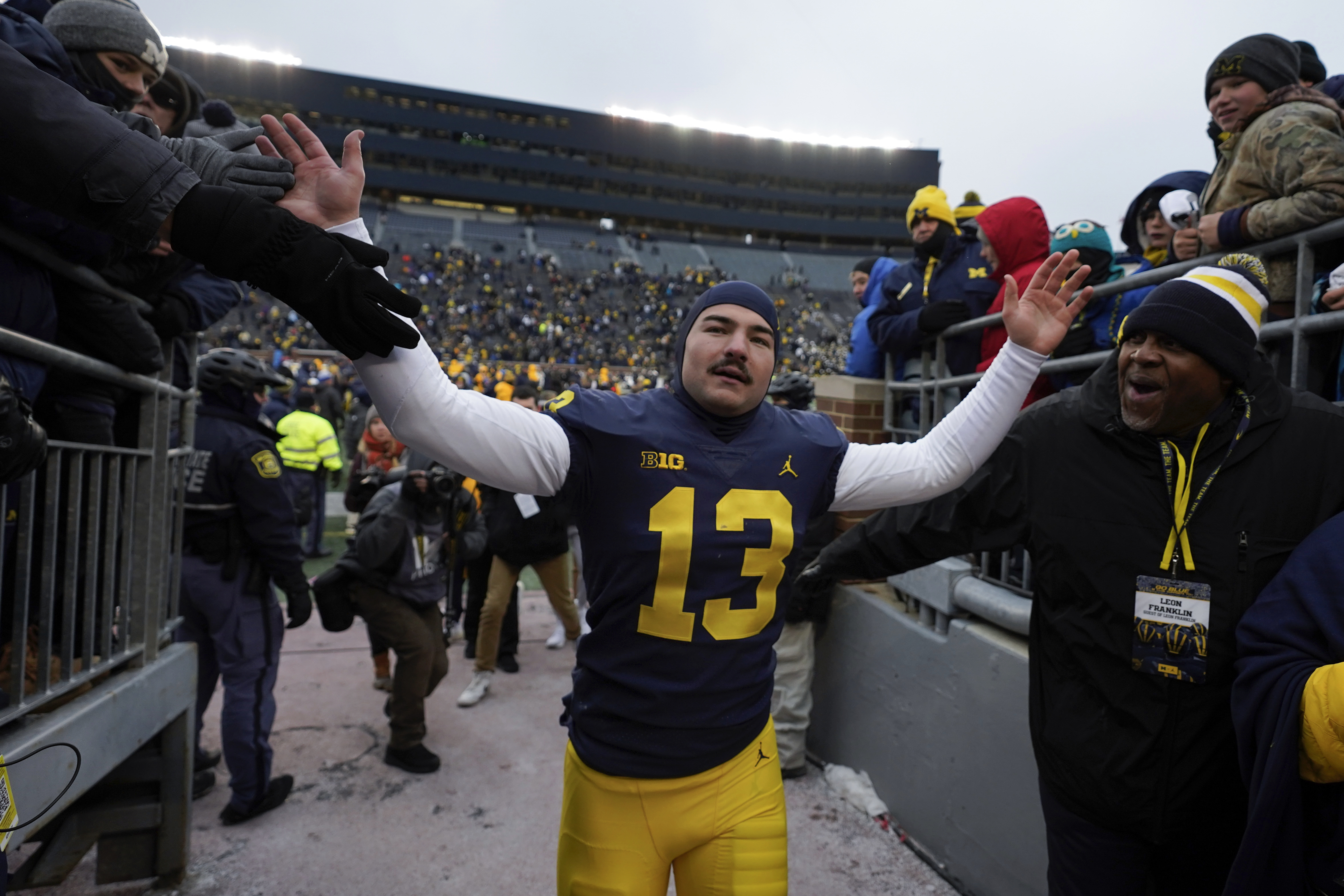 Jake Moody Illinois Michigan Football