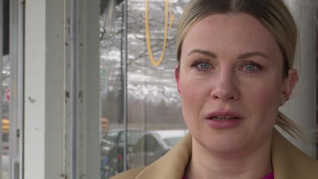 "My heart is really uneasy and my heart is breaking,” said Ekaterina Bays who is from Russia.