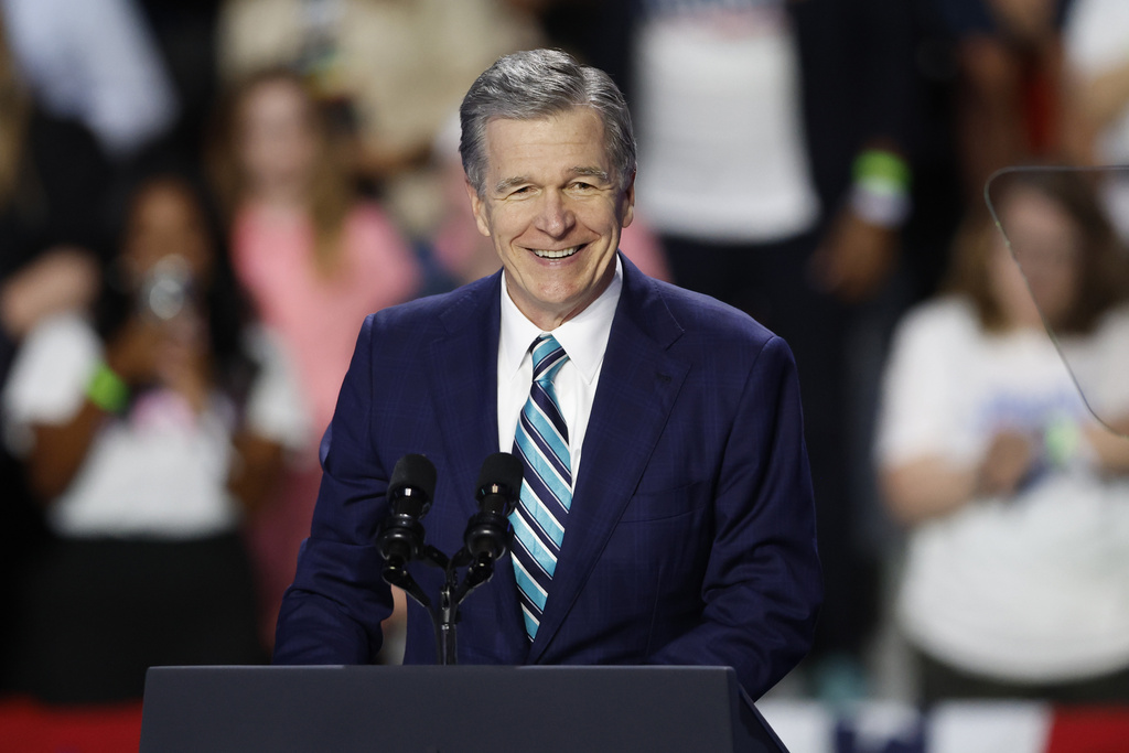 File photo of North Carolina Gov. Roy Cooper.